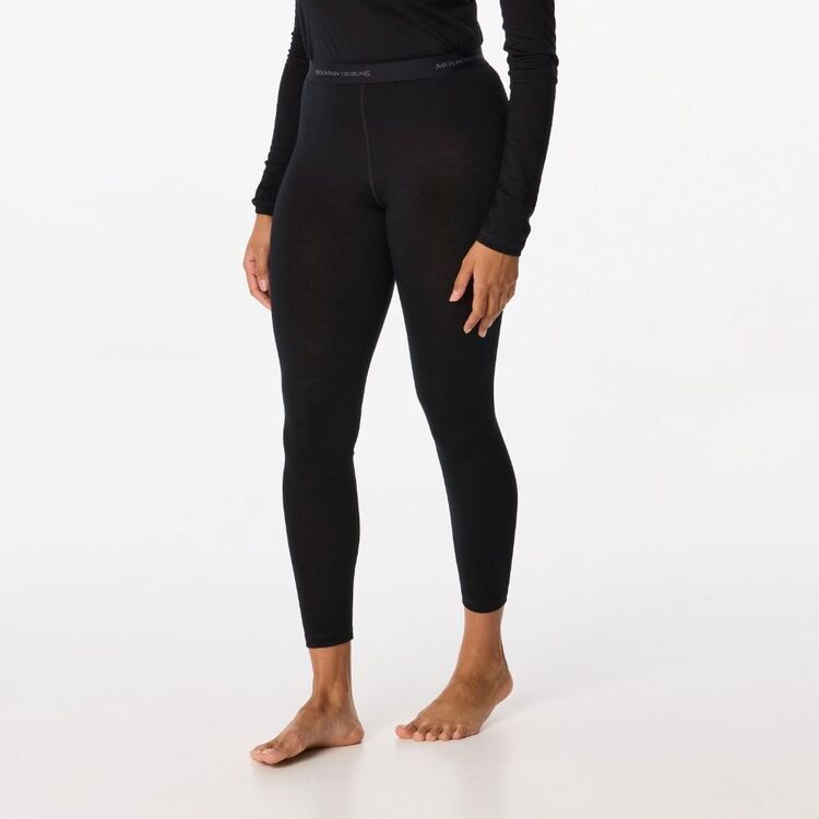 Women's Merino Pants Black