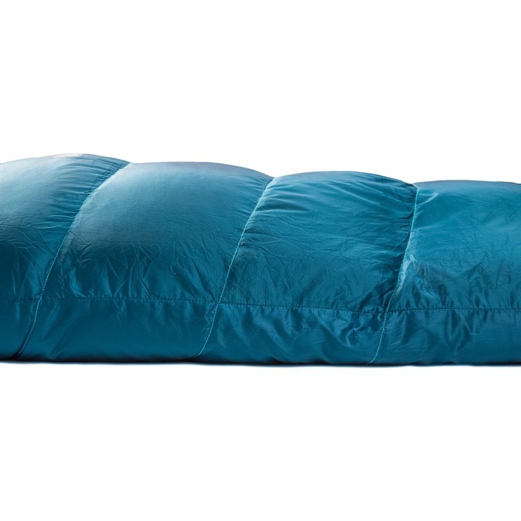 Travelite 500 Down Sleeping Bag Reflecting Pond Right Zip