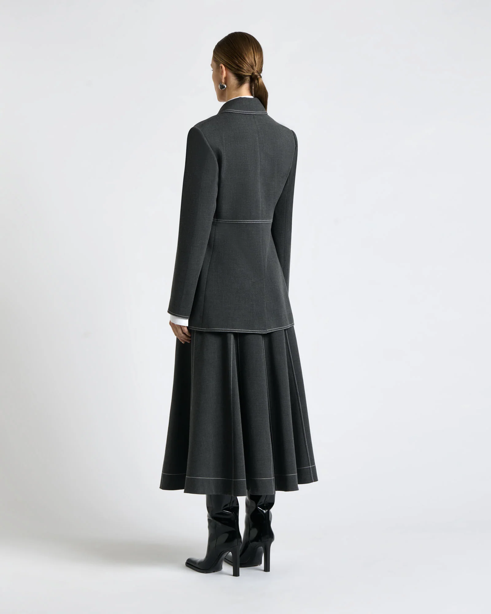 Bi-Stretch Twill Blazer