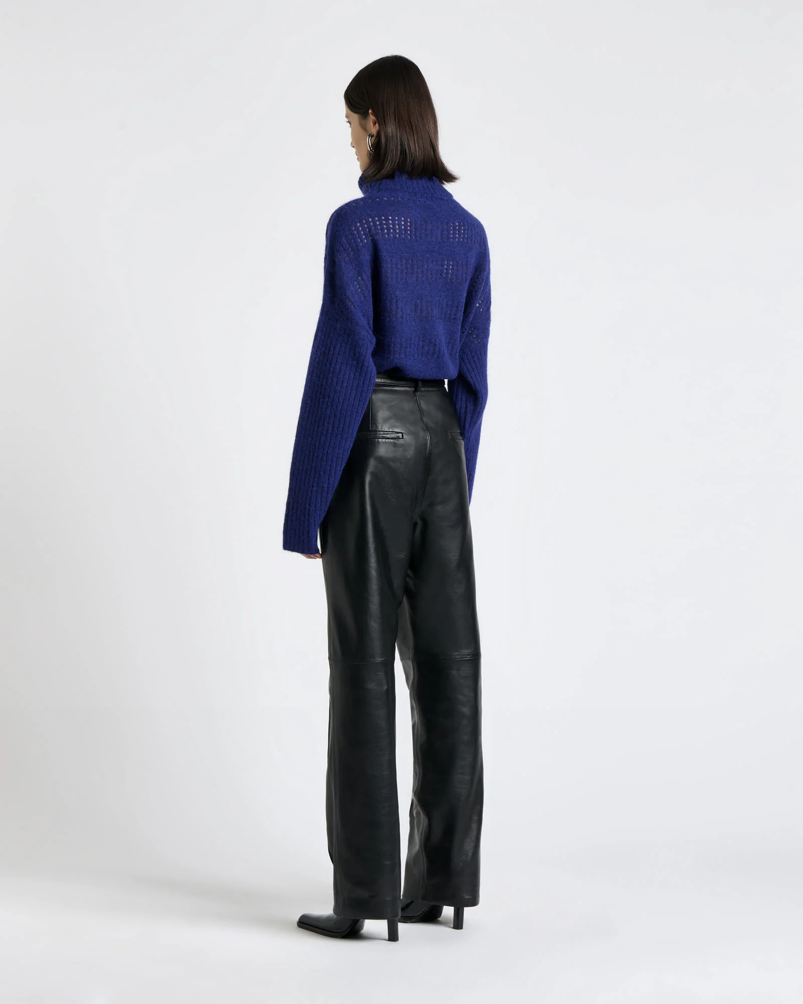 Chunky Alpaca Blend Cropped Sweater