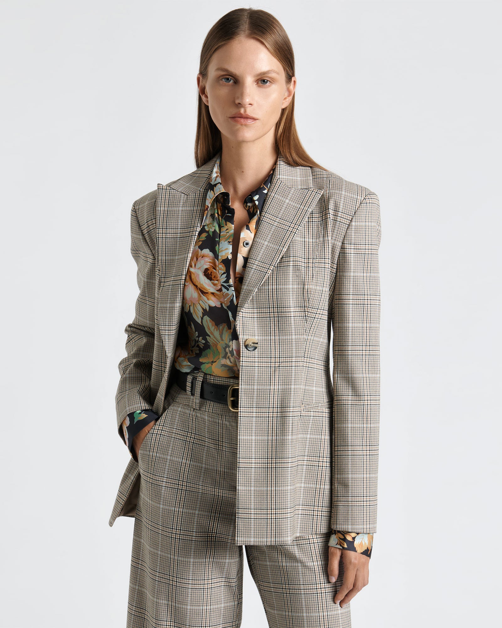 Prince of Wales Check Blazer