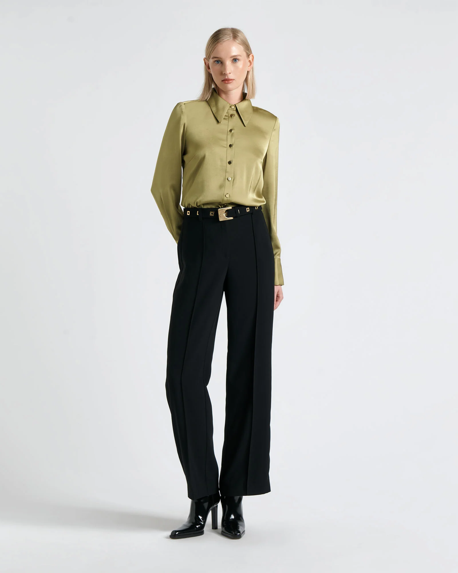 Recycled Satin Shirt