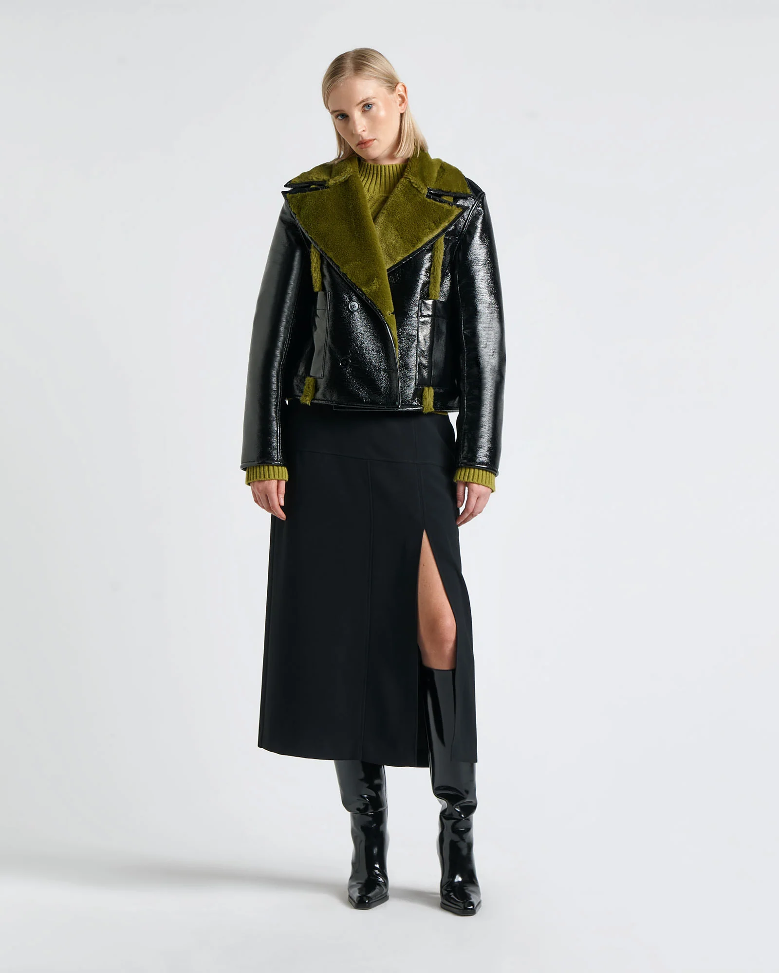 Reversible Faux Fur Jacket