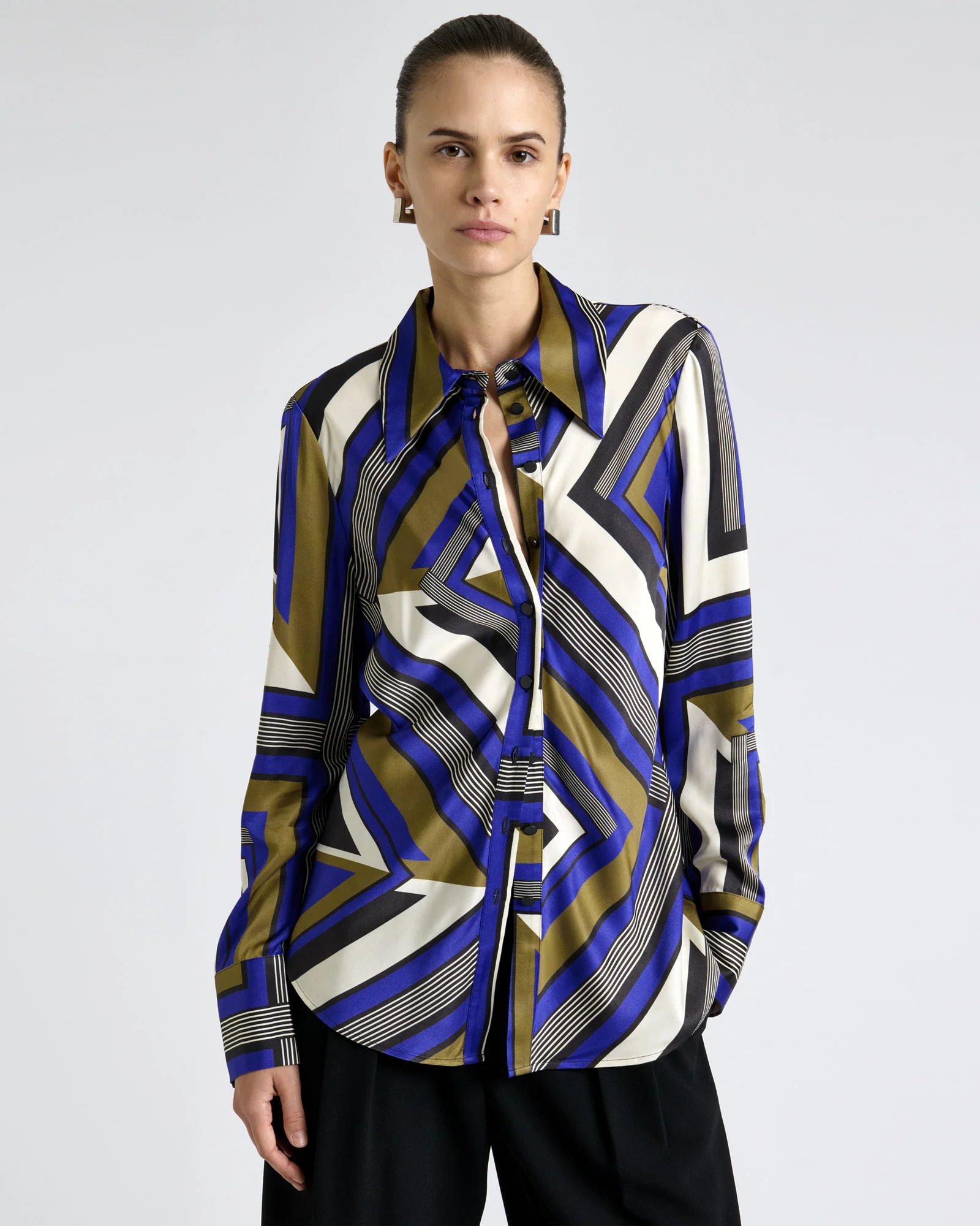 Cobalt Tile Shirt