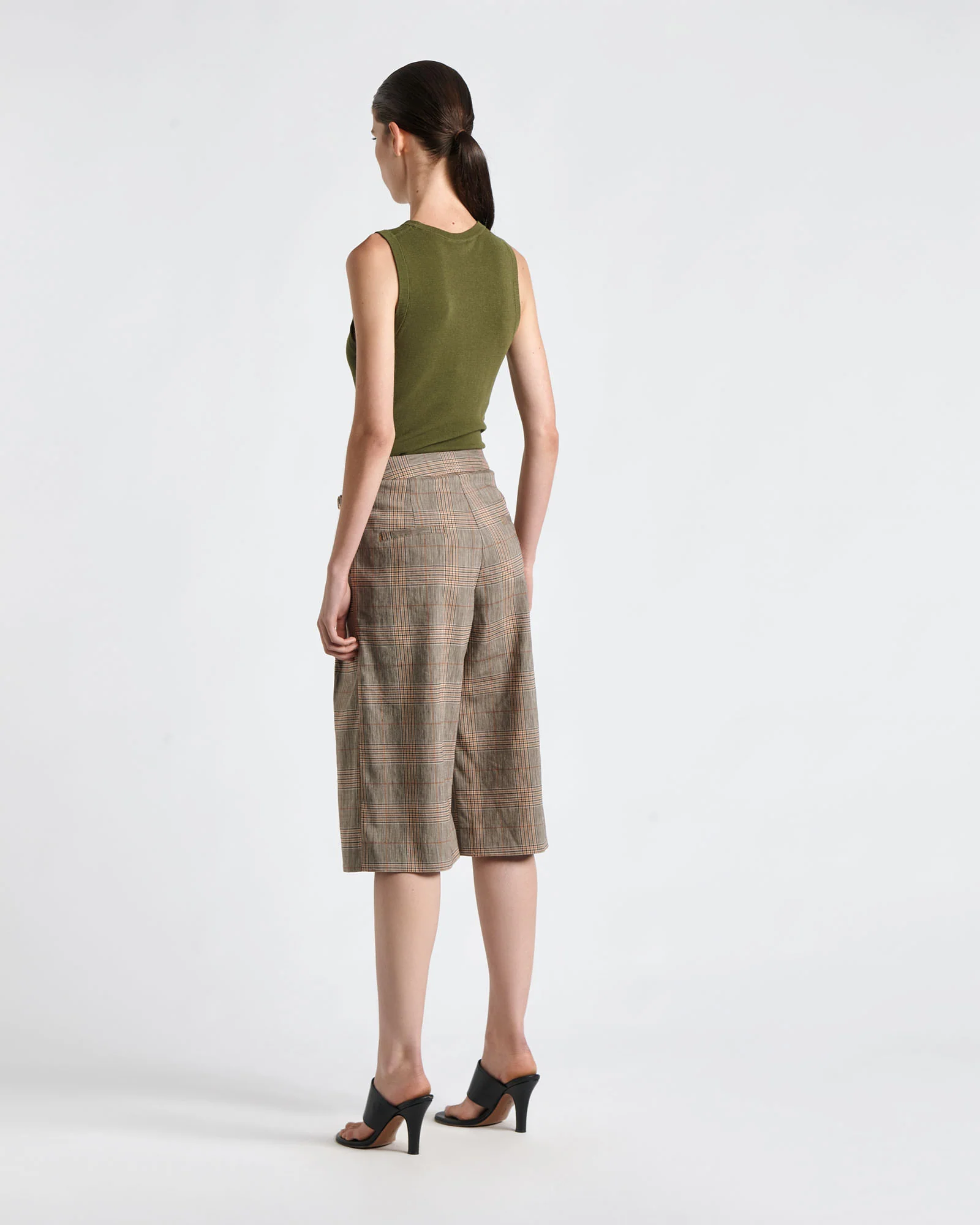 Drapey Crepe Knitted Tank