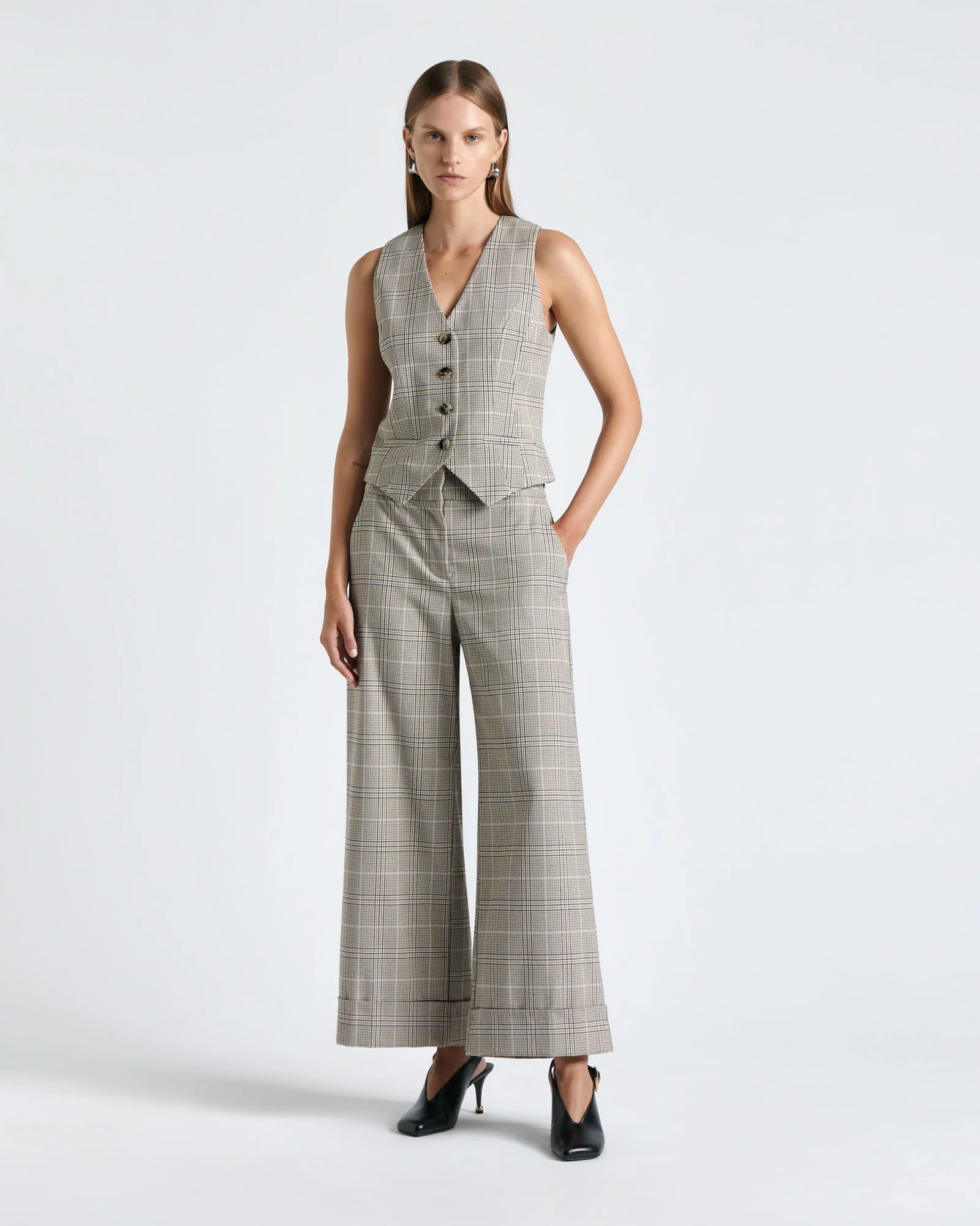 Prince of Wales Check Waistcoat