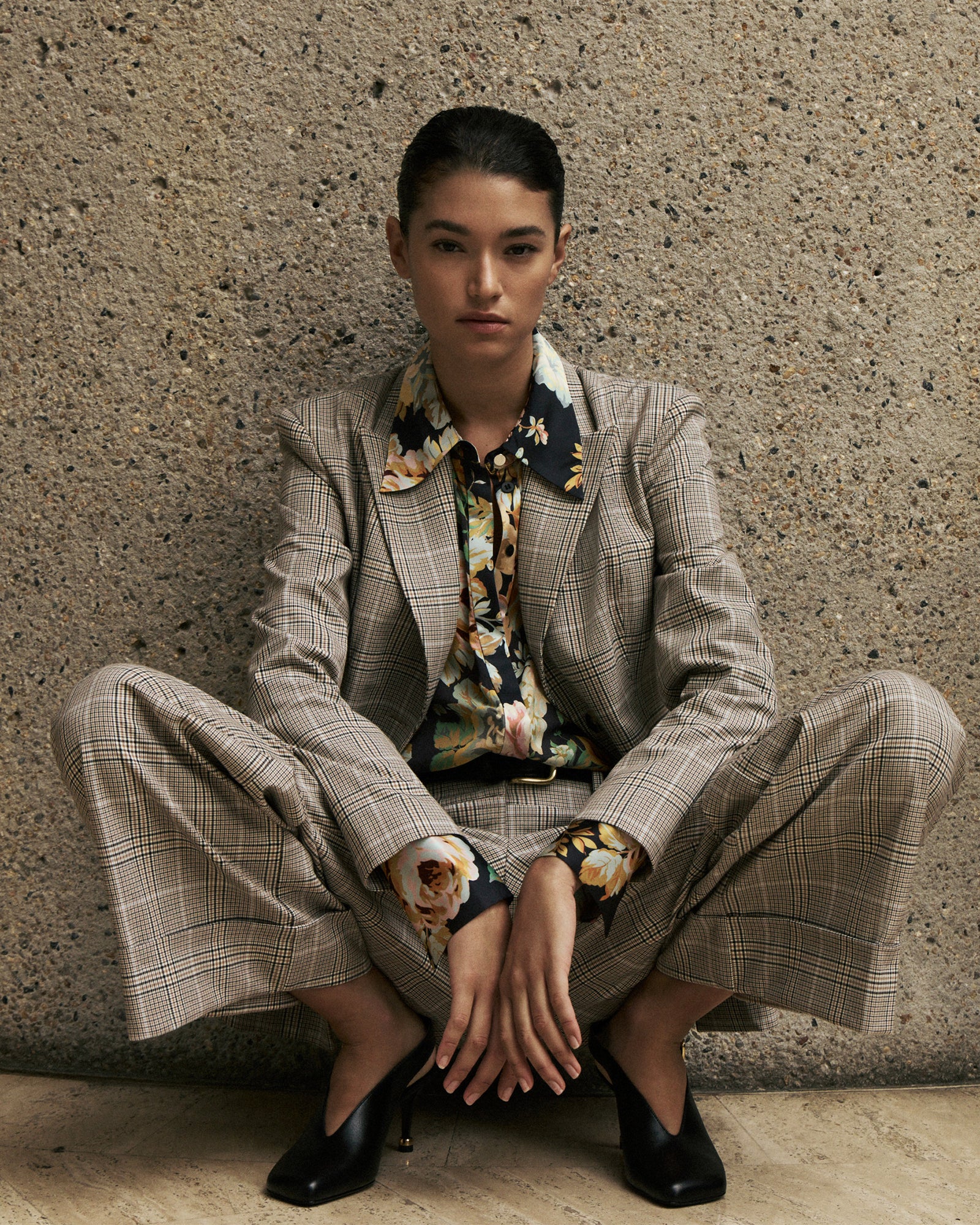 Prince of Wales Check Blazer