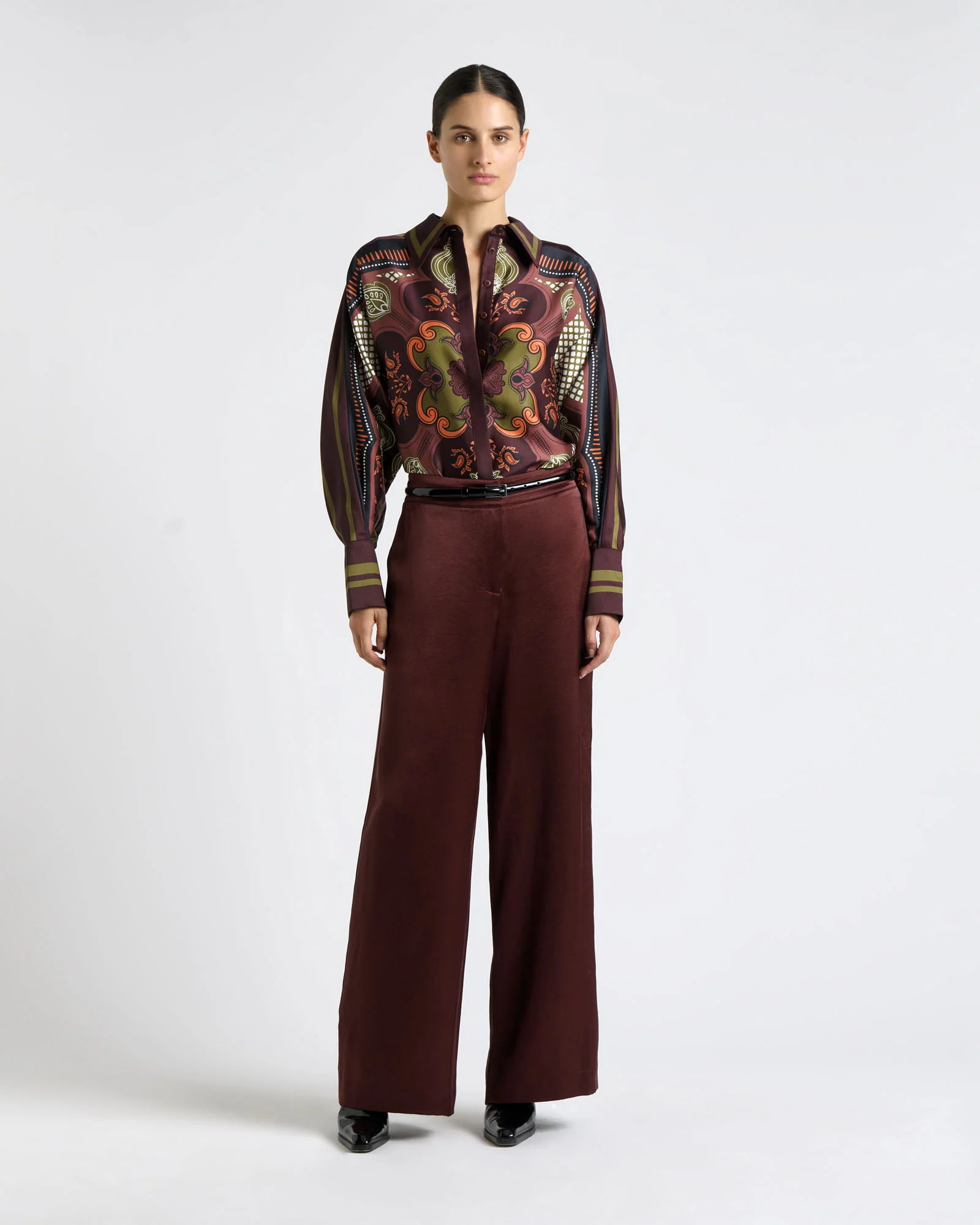 Mocha Chateau Long Sleeve Shirt