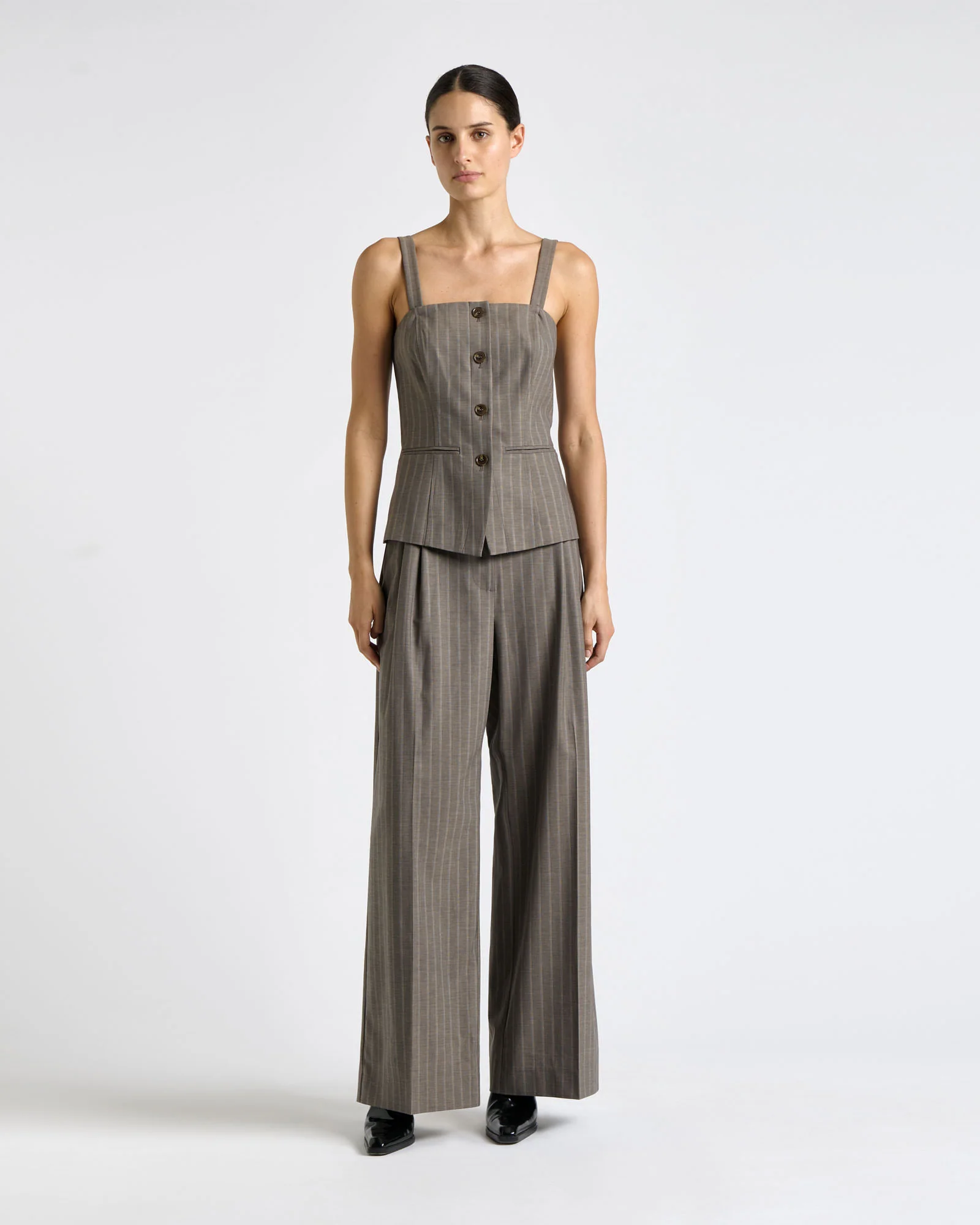 European Stripe Waistcoat