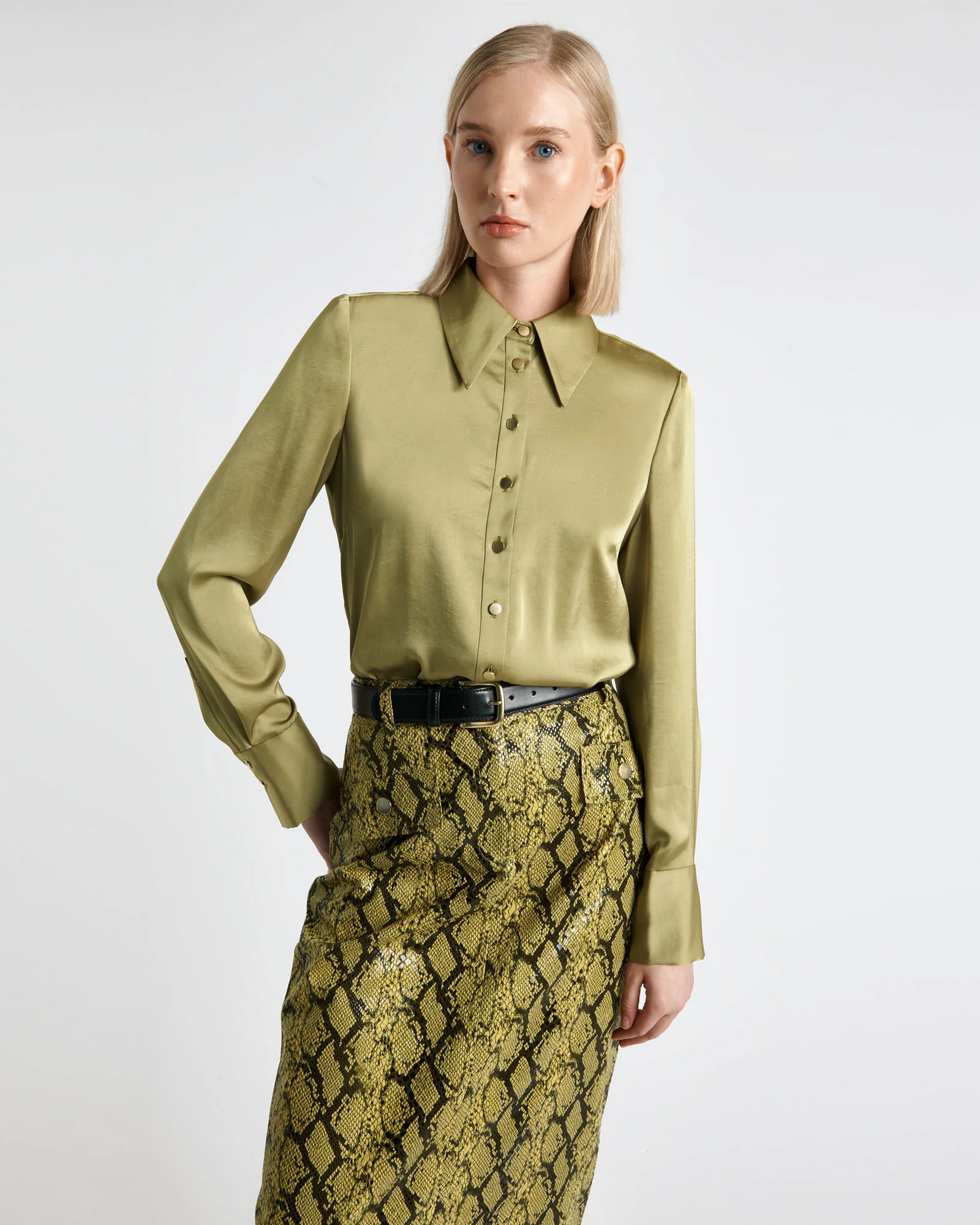 Recycled Satin Shirt