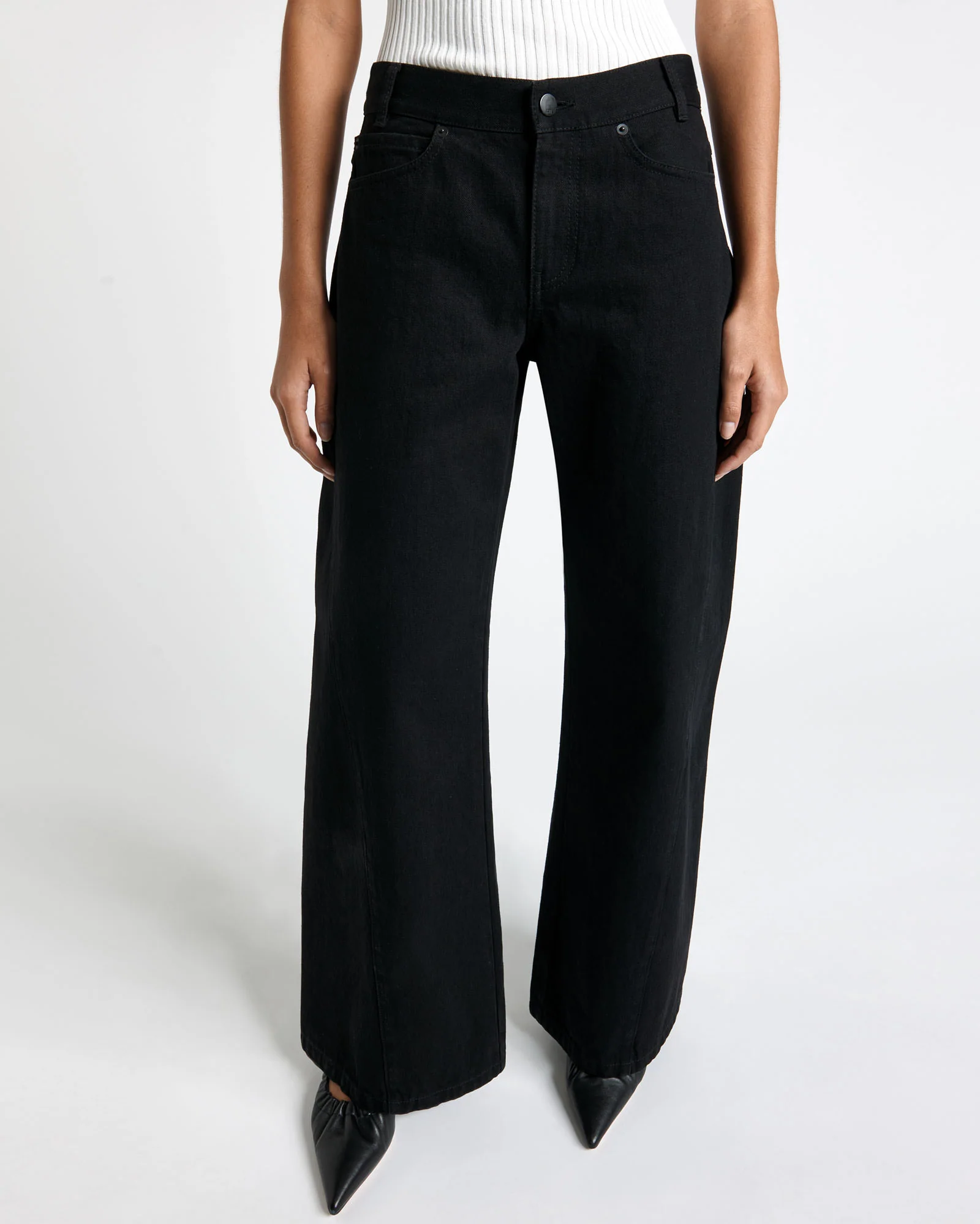 Black Wide Leg Jean