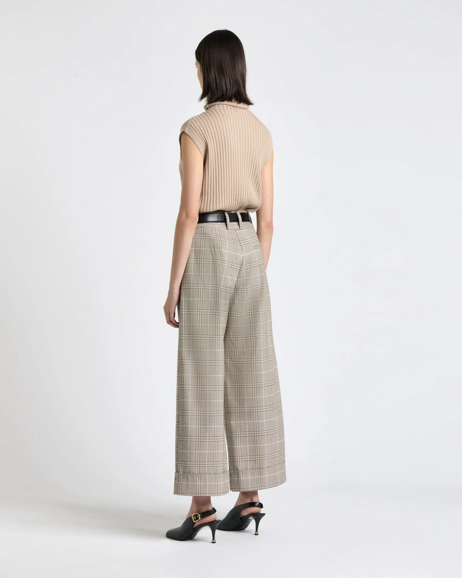 Merino Roll Neck Tank