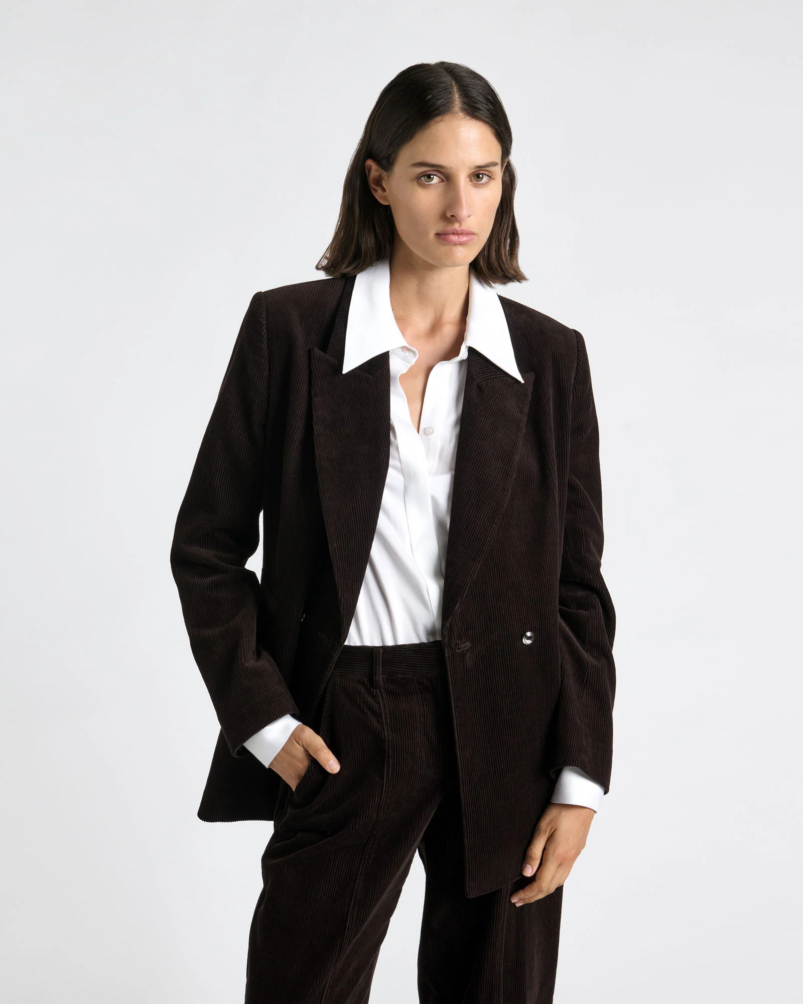 Japanese Cotton Corduroy Blazer