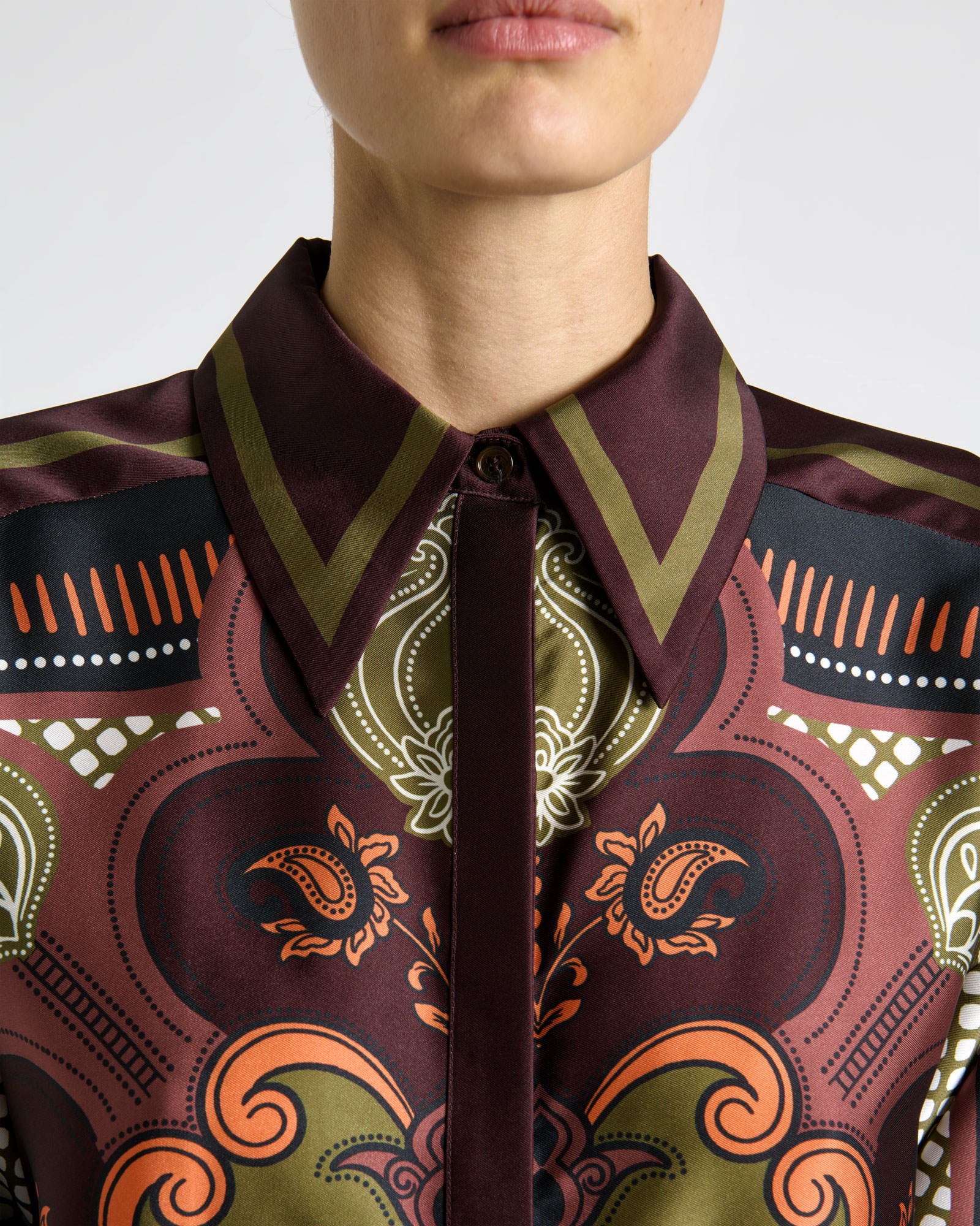 Mocha Chateau Long Sleeve Shirt