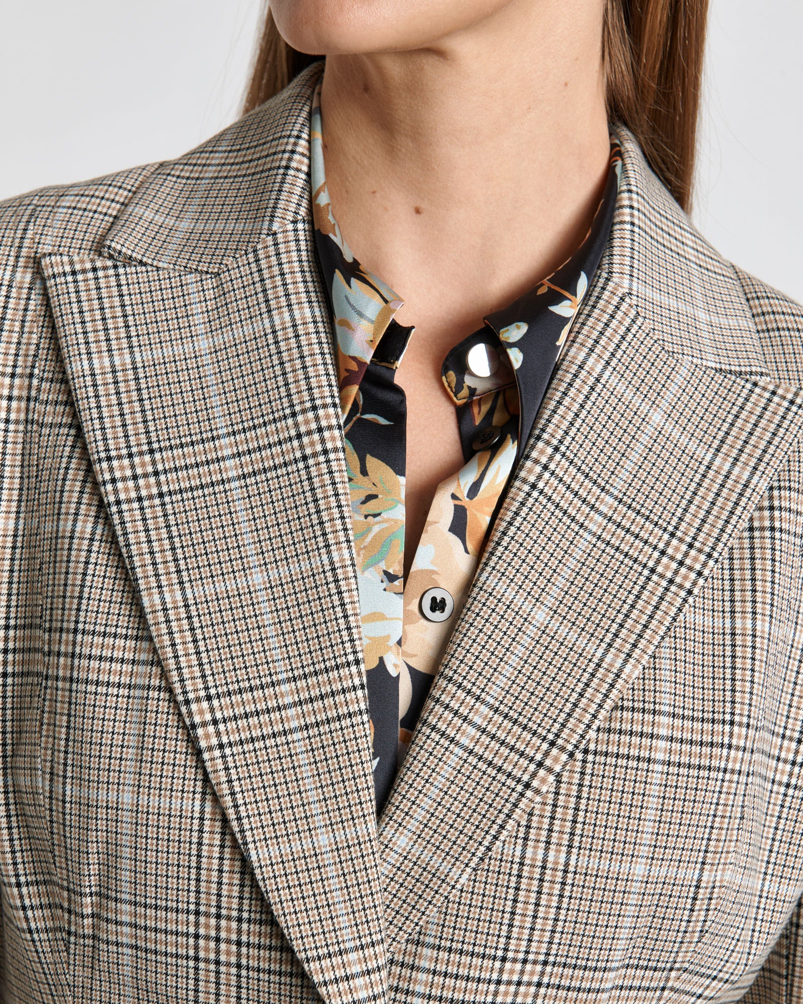 Prince of Wales Check Blazer