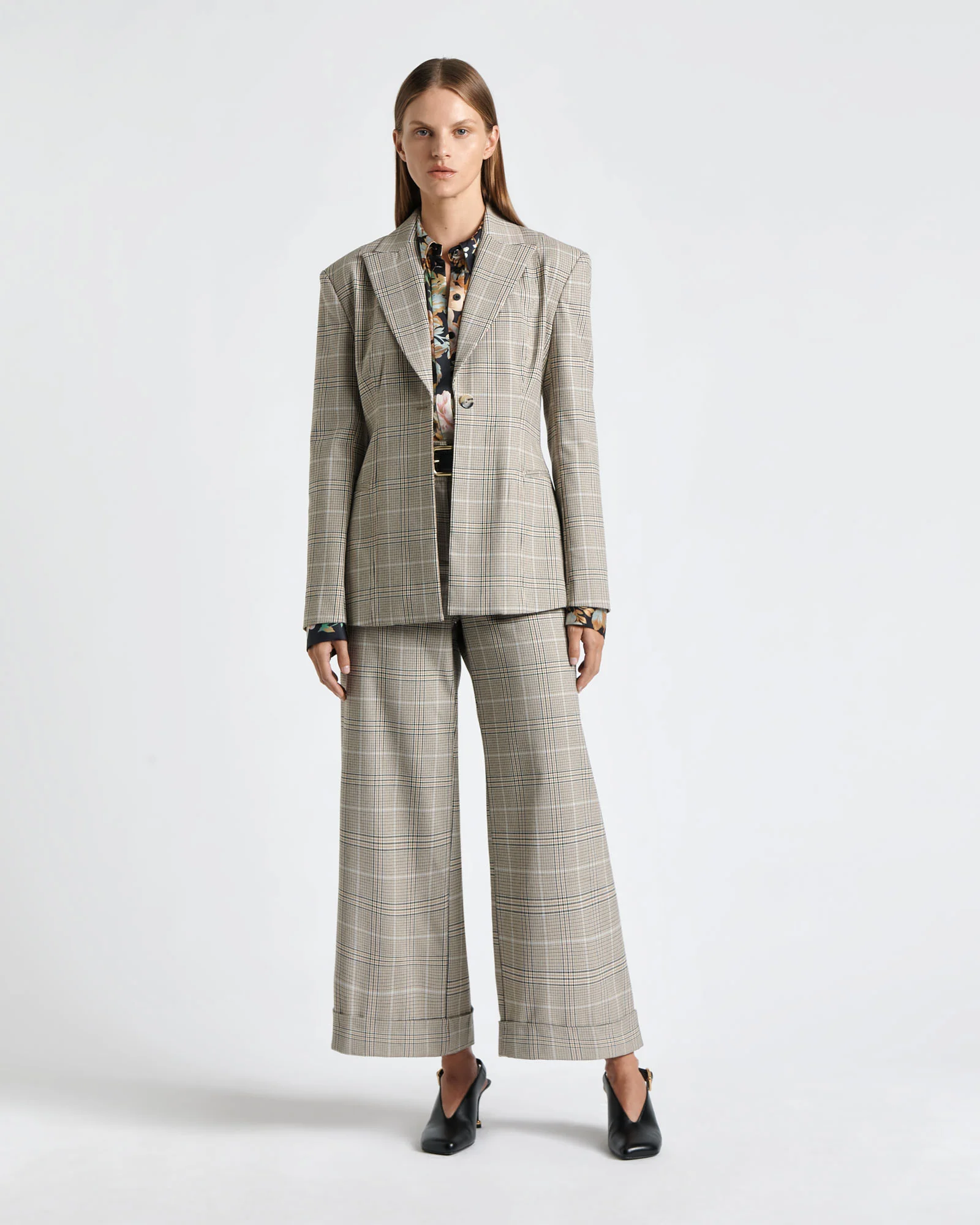 Prince of Wales Check Blazer