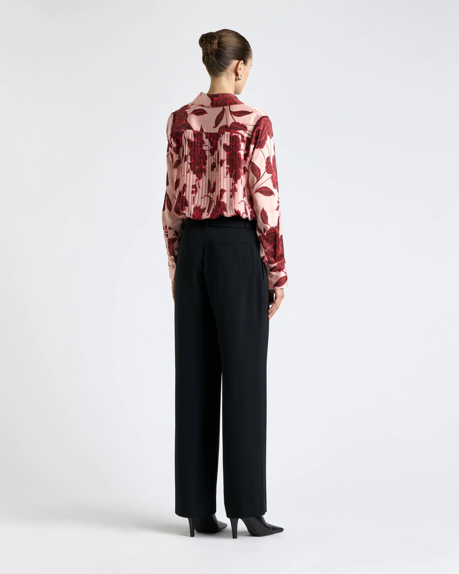Amour Floral Pleat Back Shirt