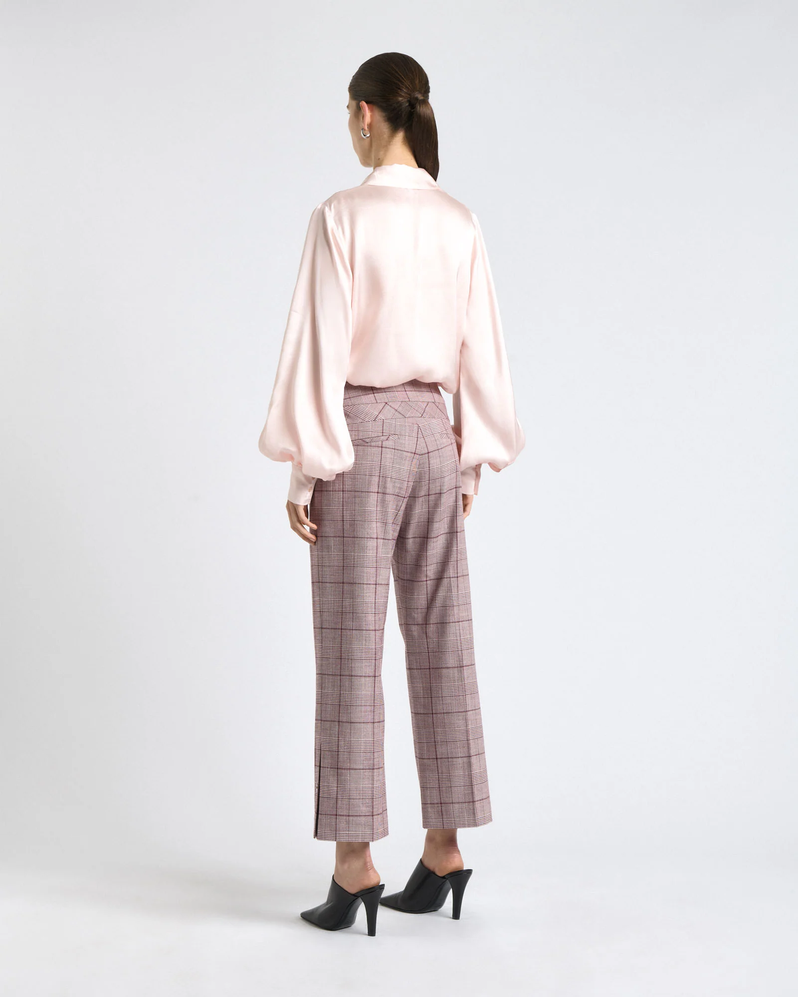 Satin Long Sleeve Shirt