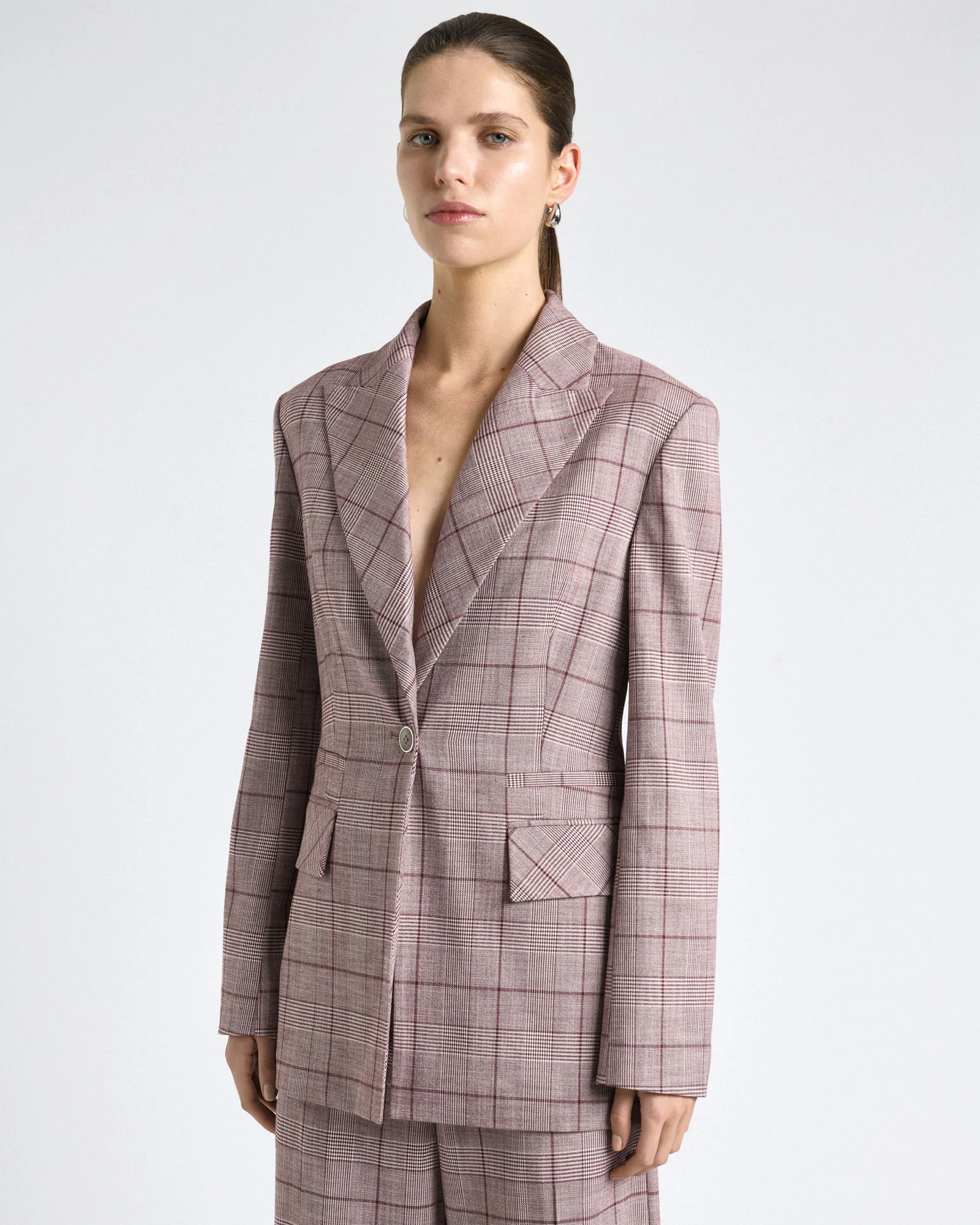 Prince of Wales Check Blazer