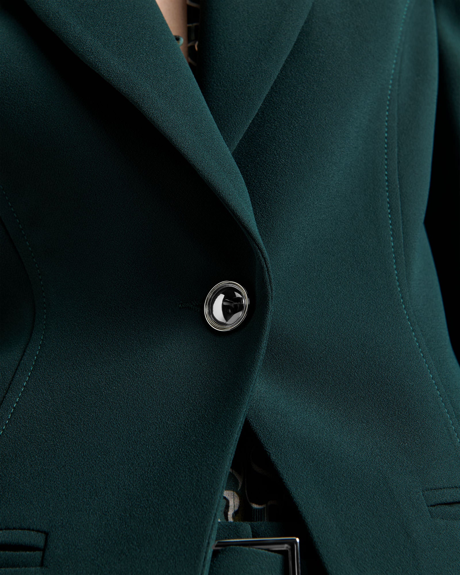 Forest Hourglass Blazer