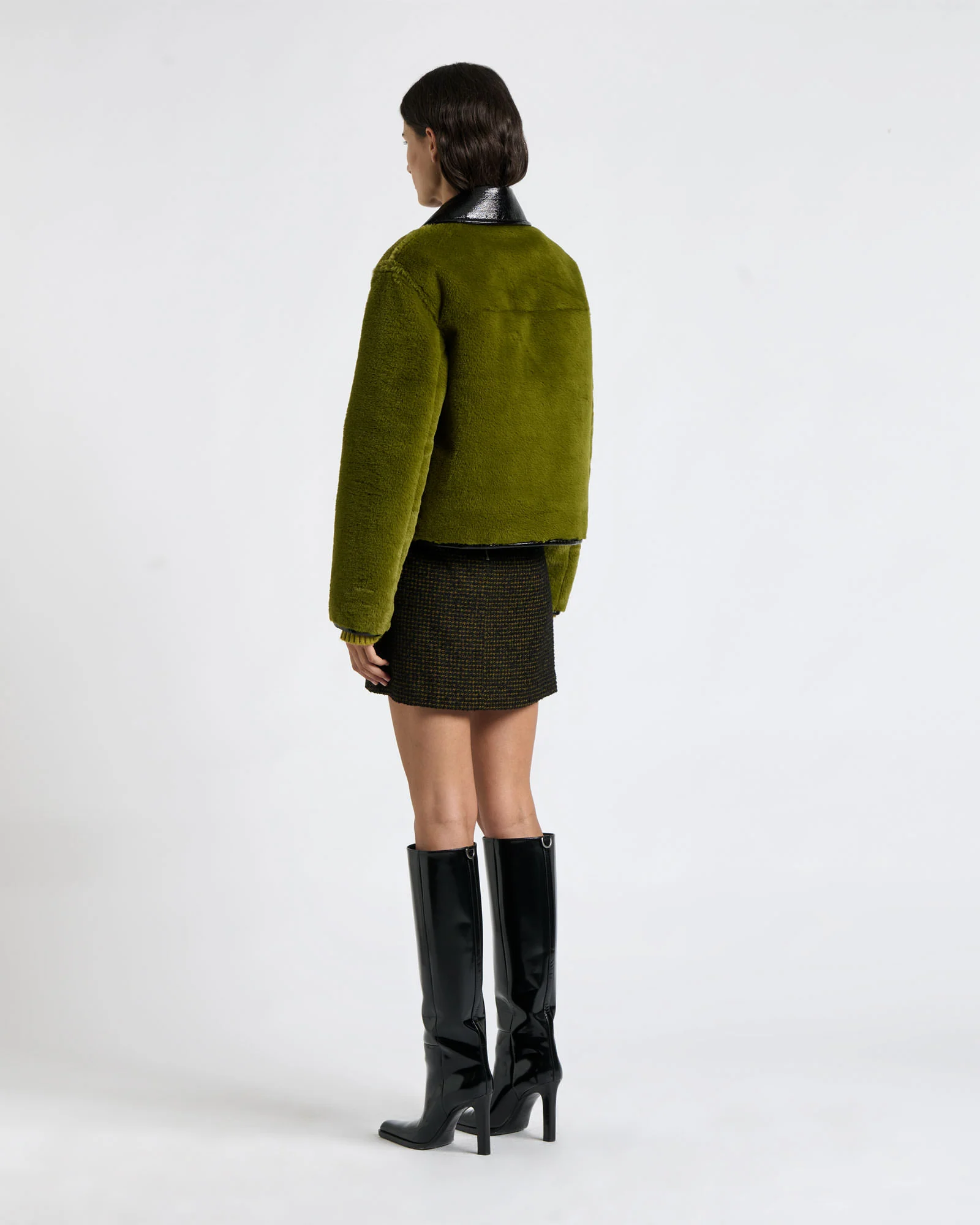 Reversible Faux Fur Jacket