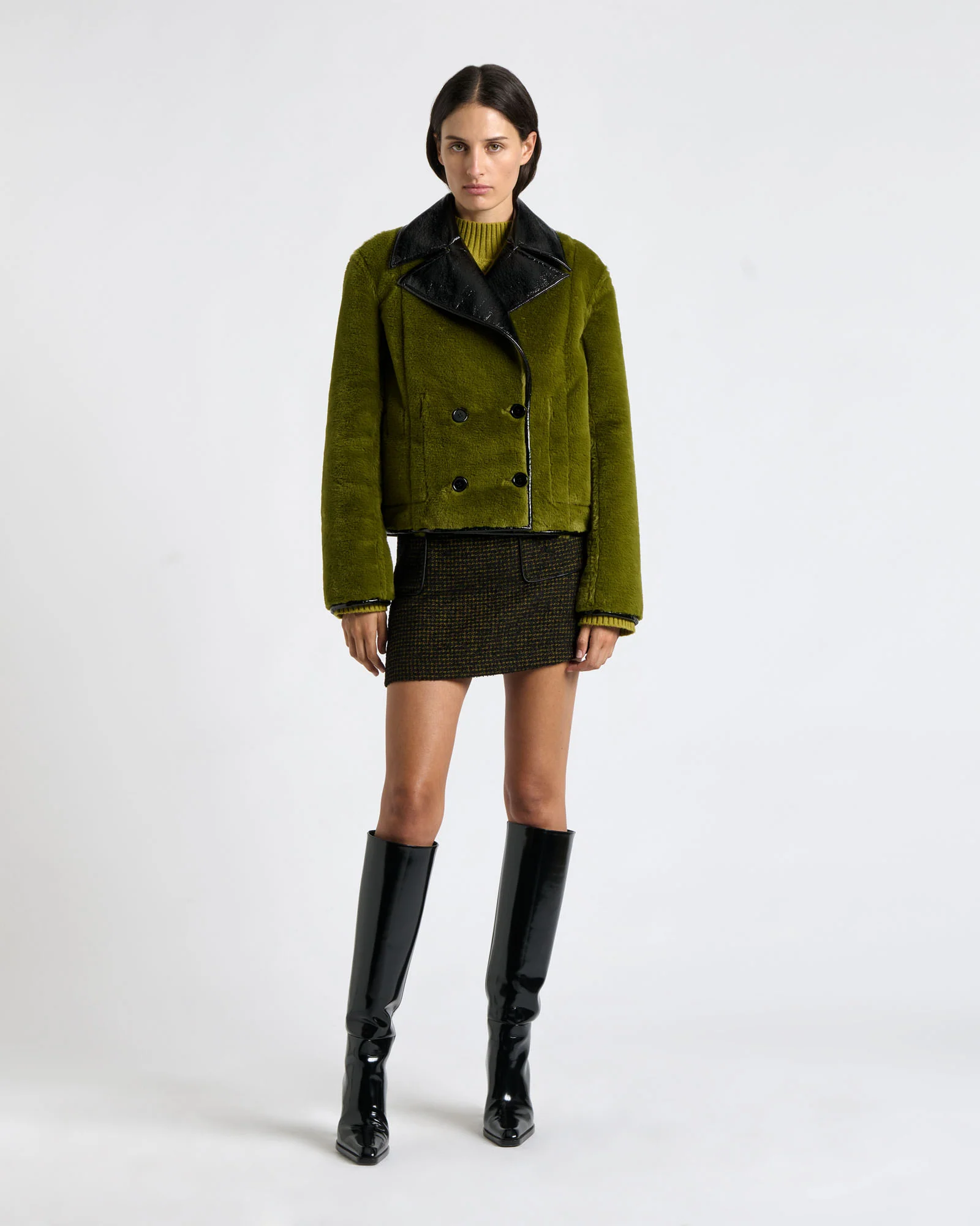 Reversible Faux Fur Jacket