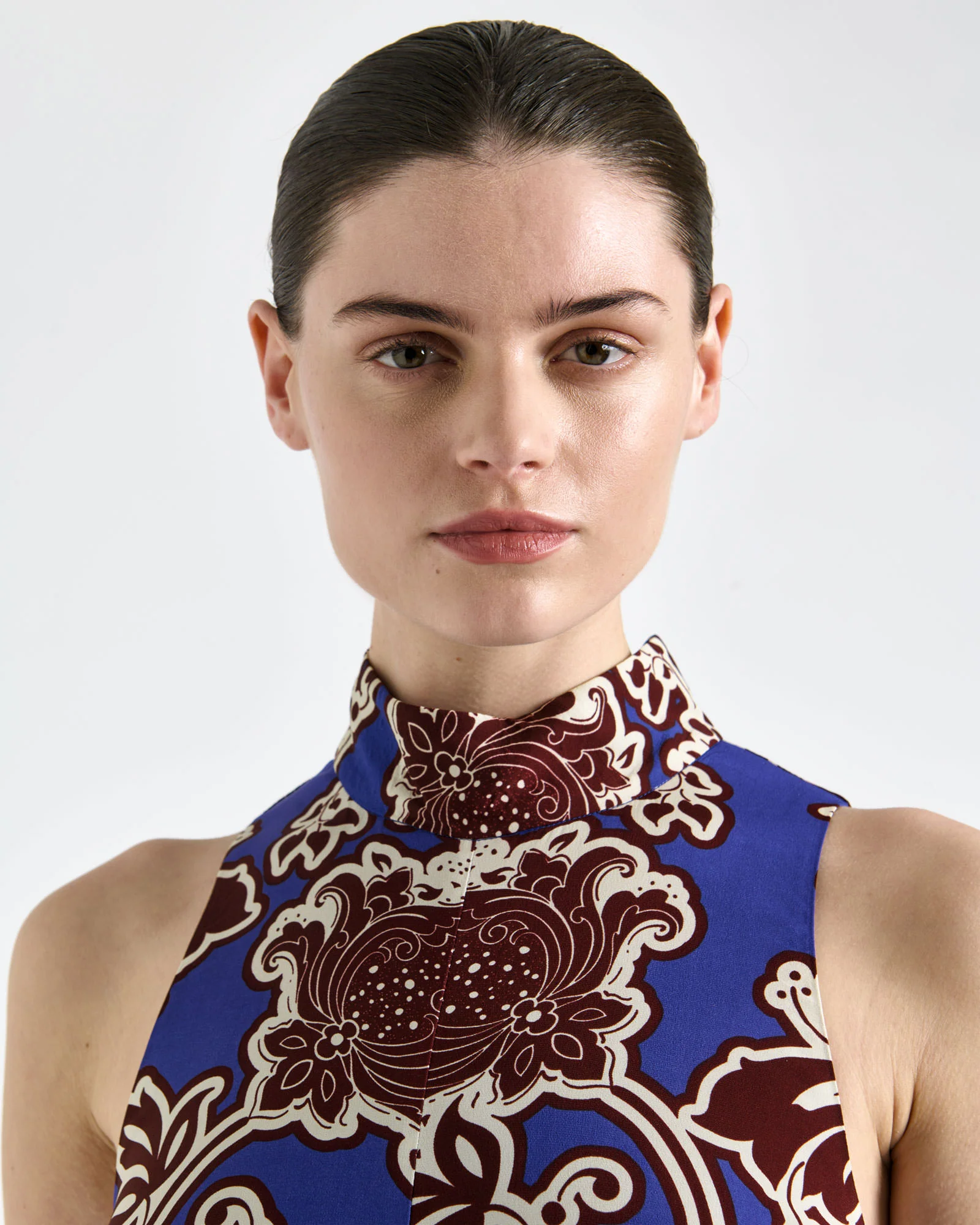 Oasis Serenade Gathered Maxi Dress