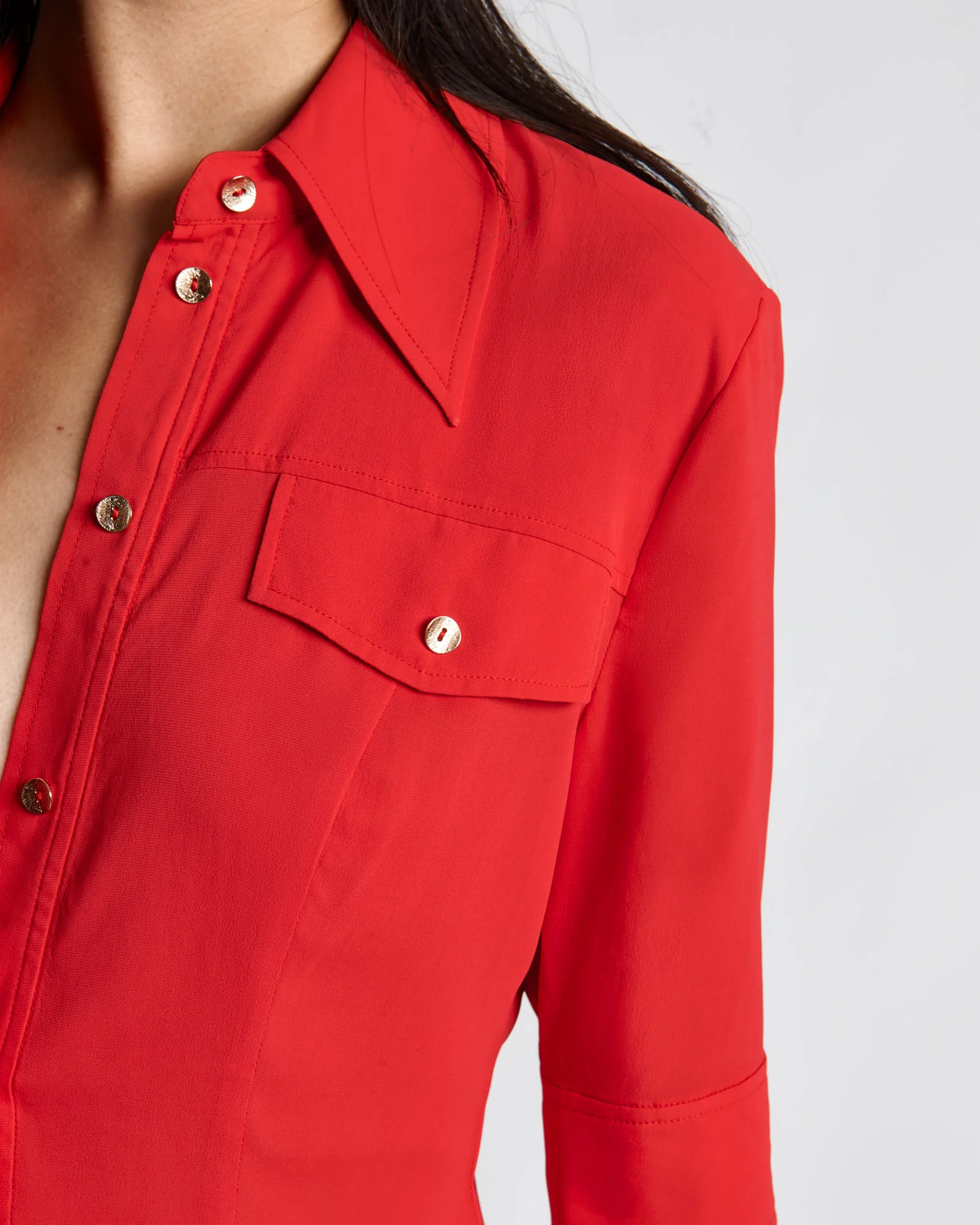 Short Sleeve Fitted Shirt