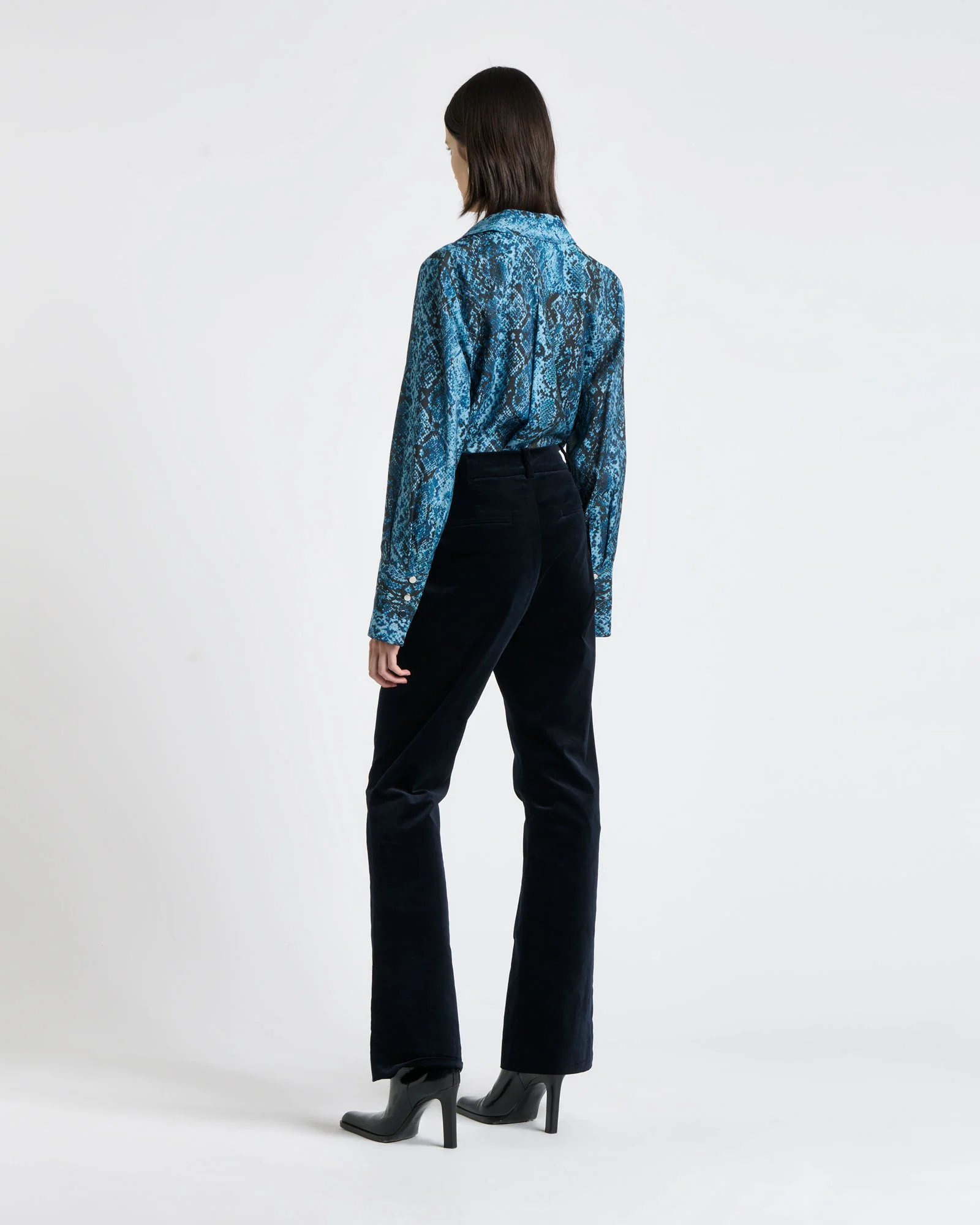 Indigo Python Shirt