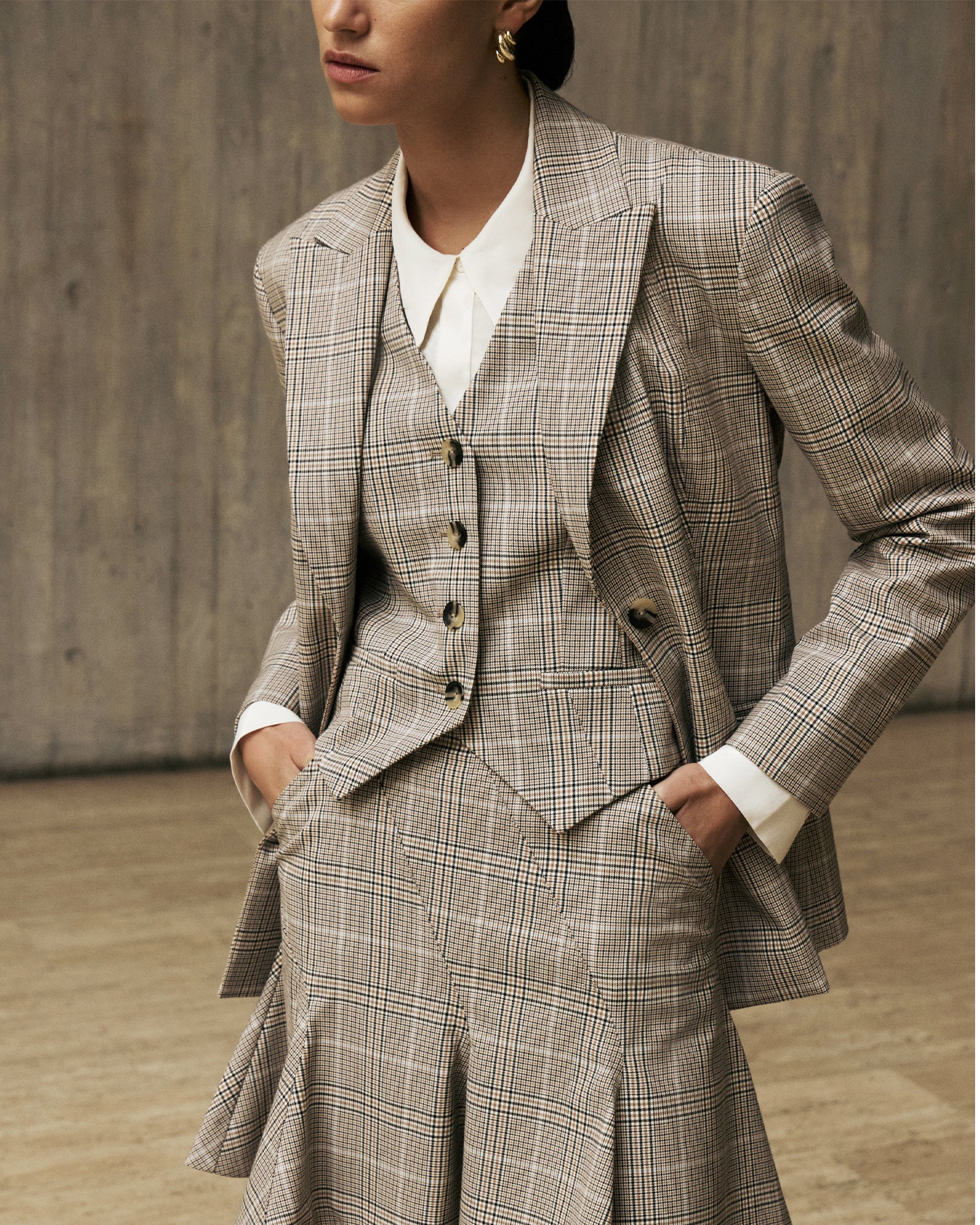 Prince of Wales Check Waistcoat