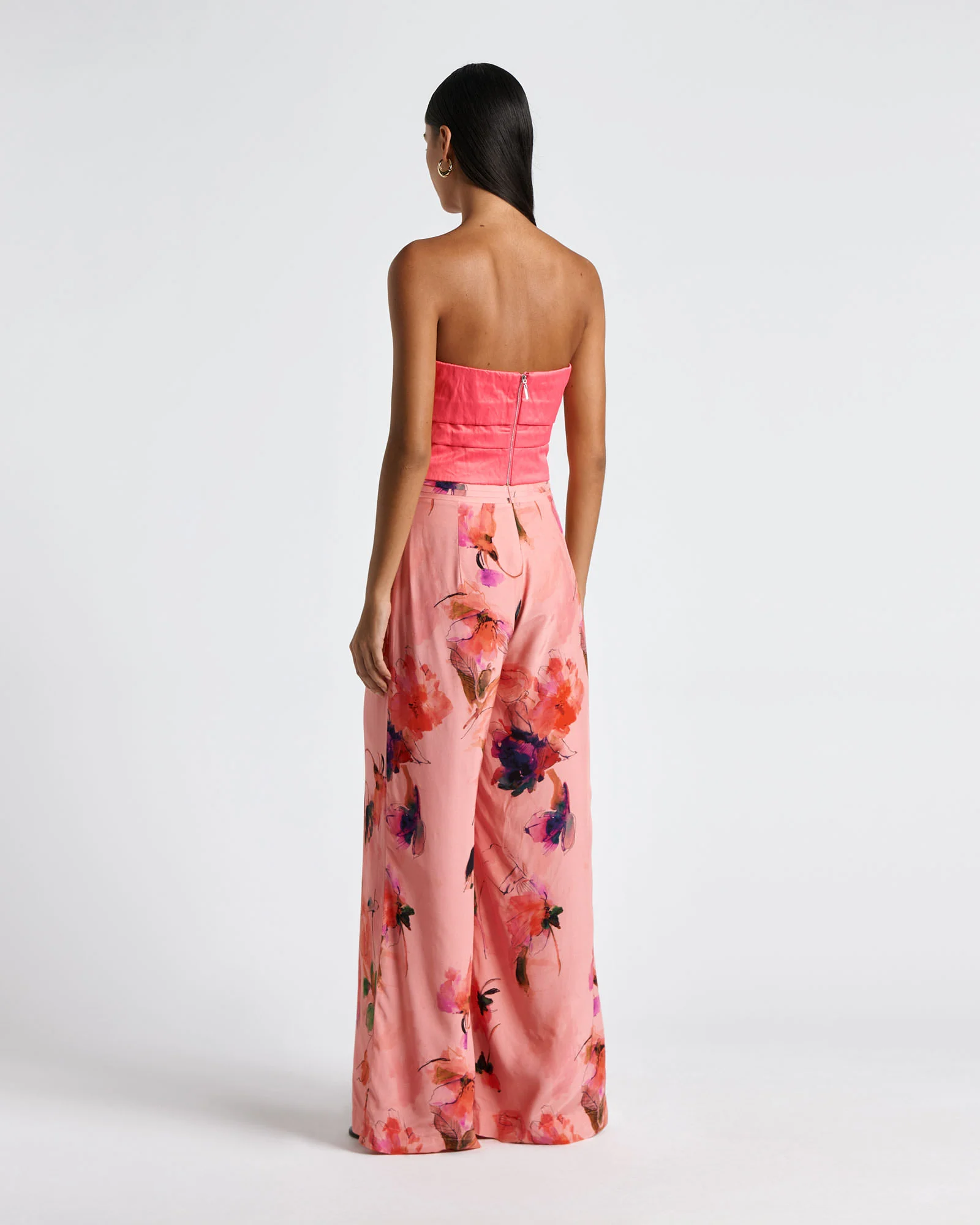 Italian Satin Bandeau Top