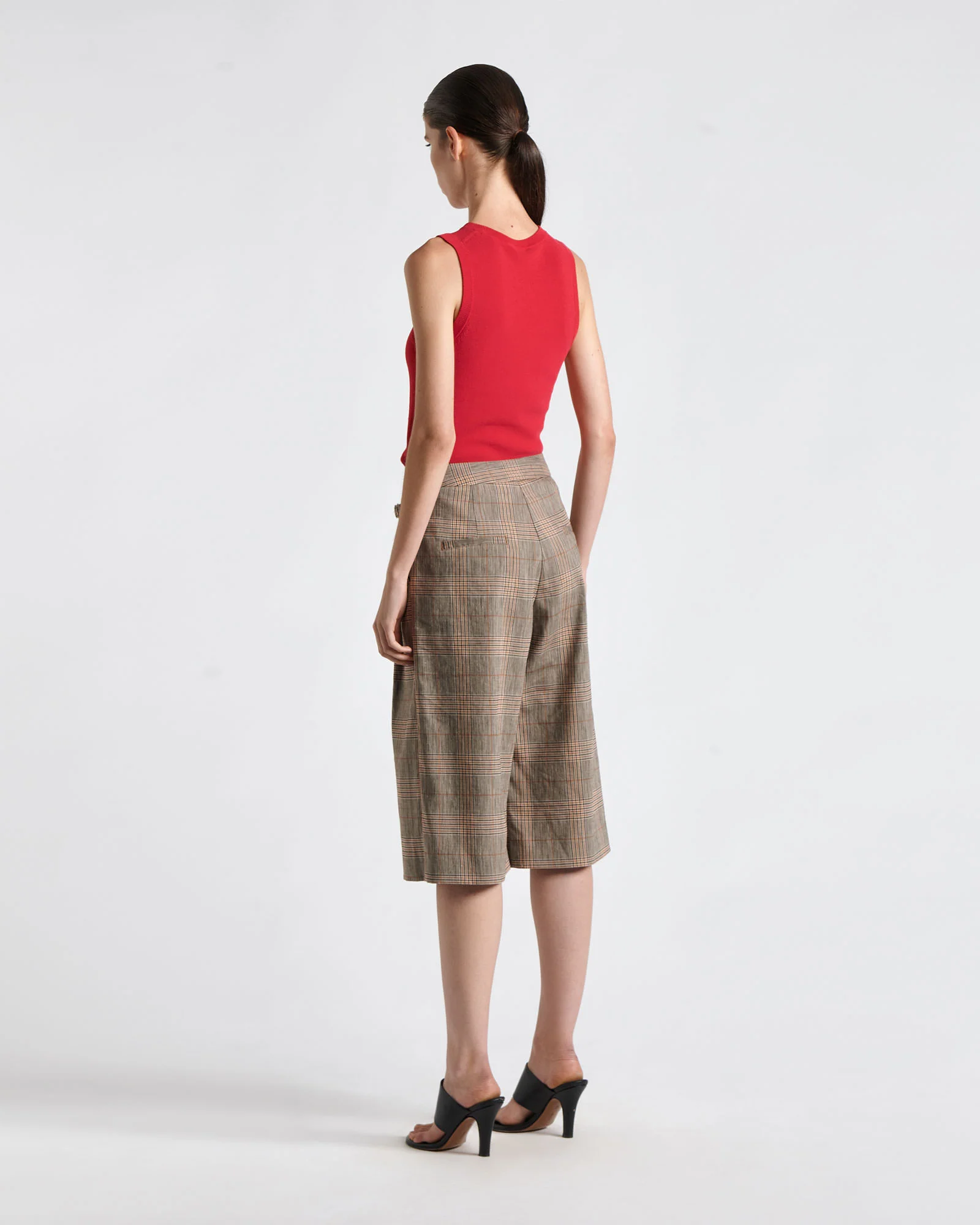 Drapey Crepe Knitted Tank