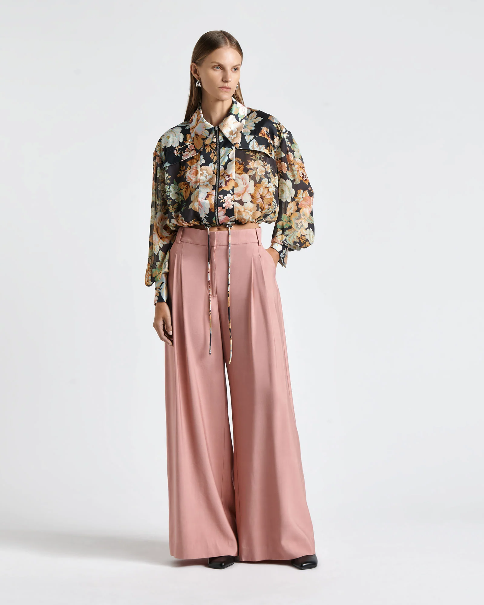 Ophelia Floral Bomber Jacket