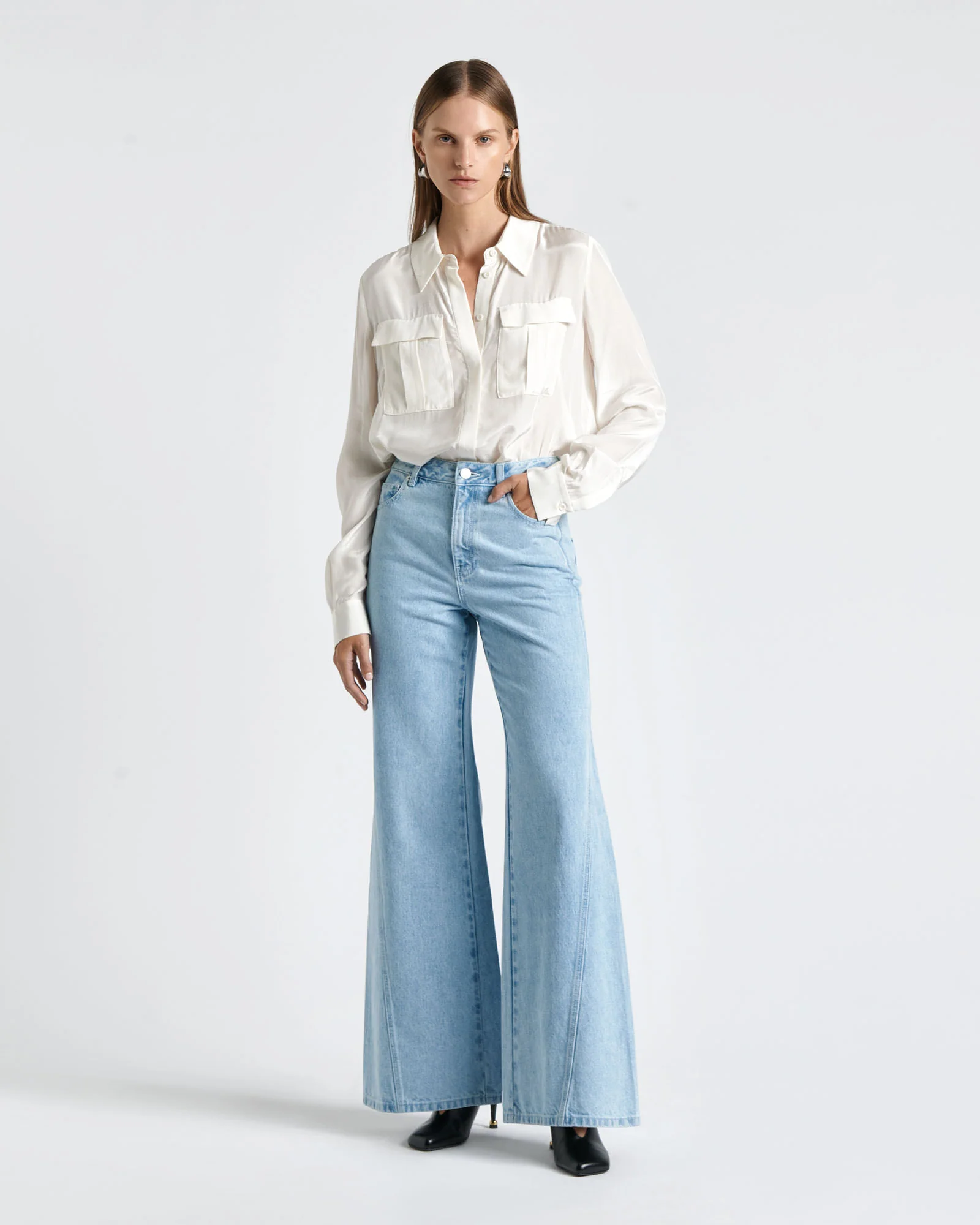 Vintage Wash Denim Jean