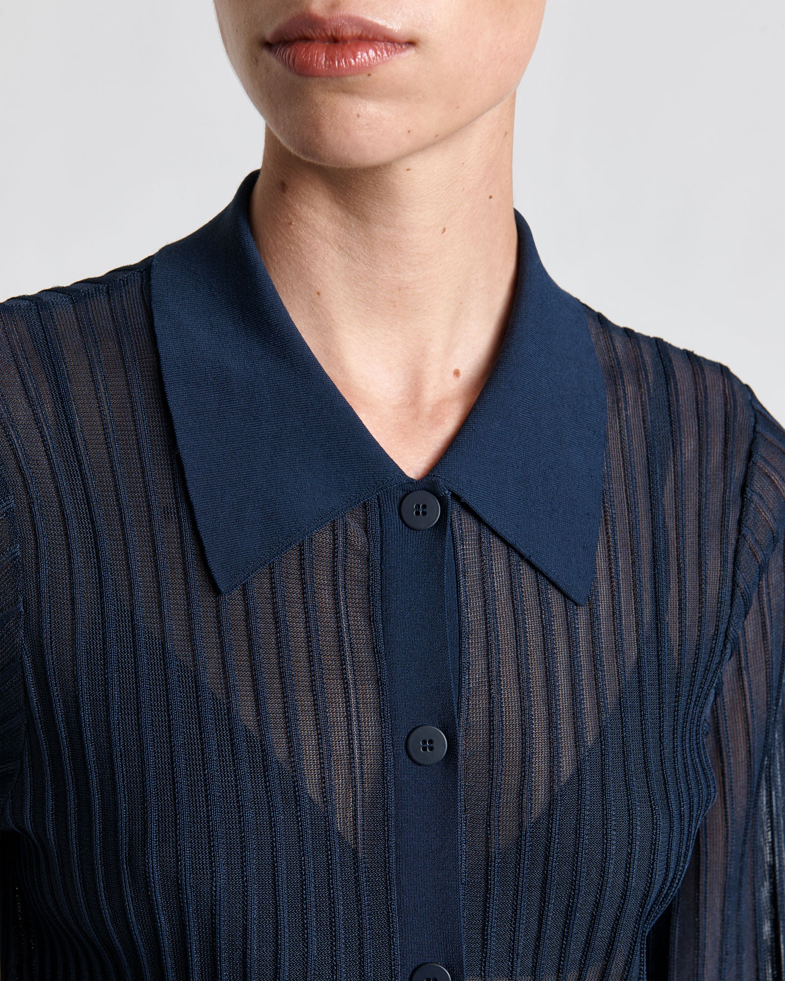 Sheer Rib Maxi Cardigan