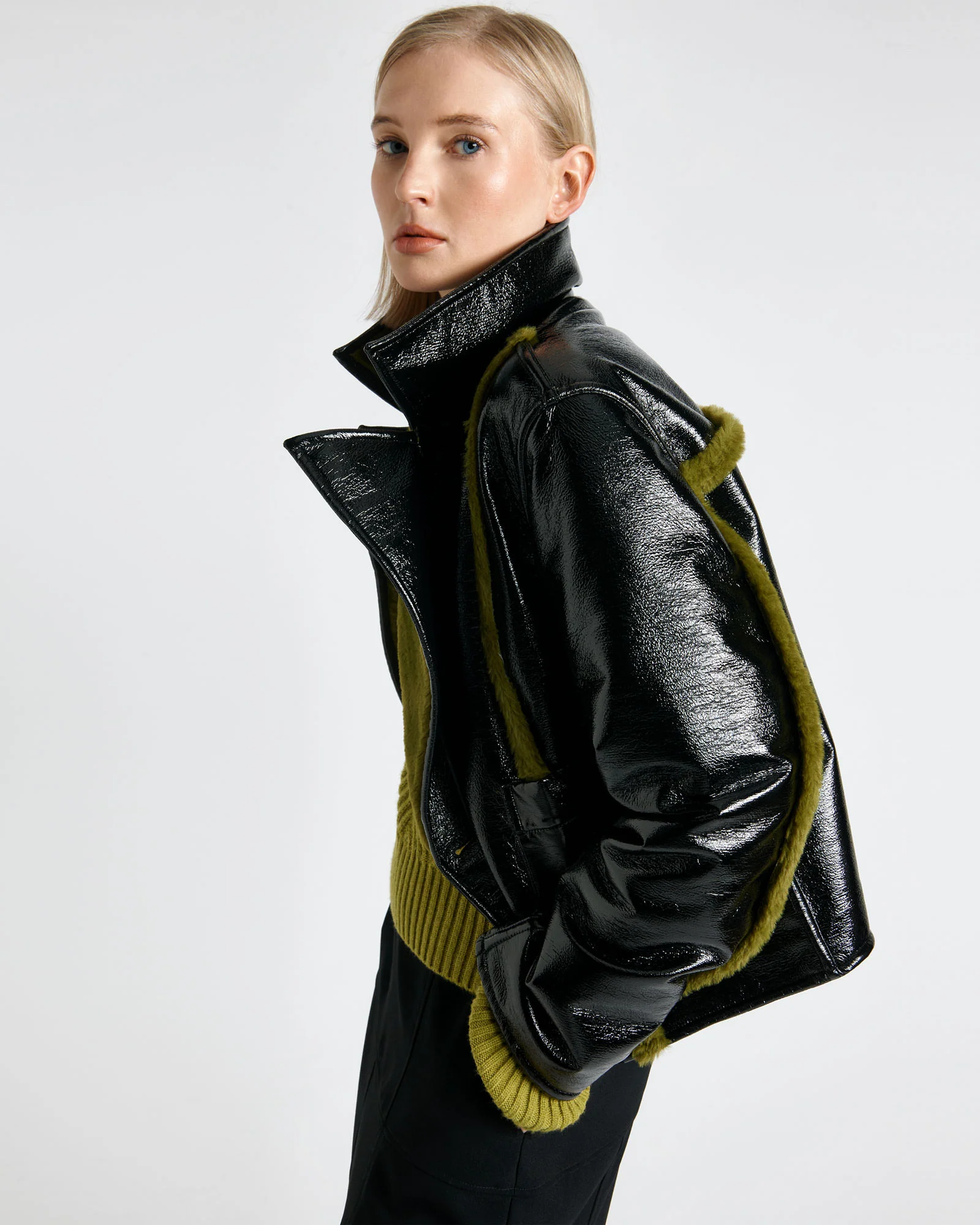 Reversible Faux Fur Jacket