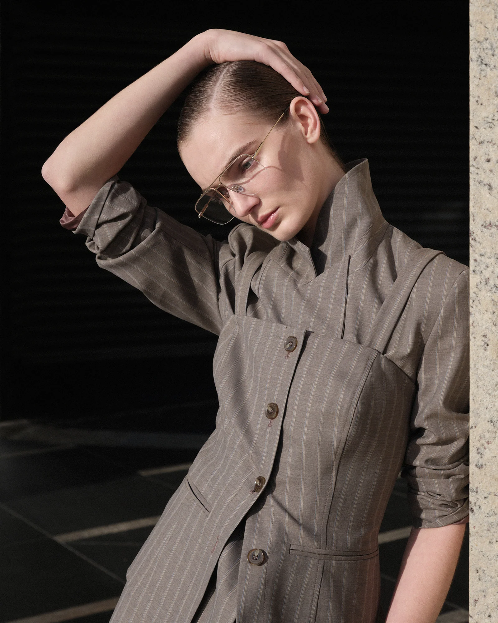 European Stripe Waistcoat