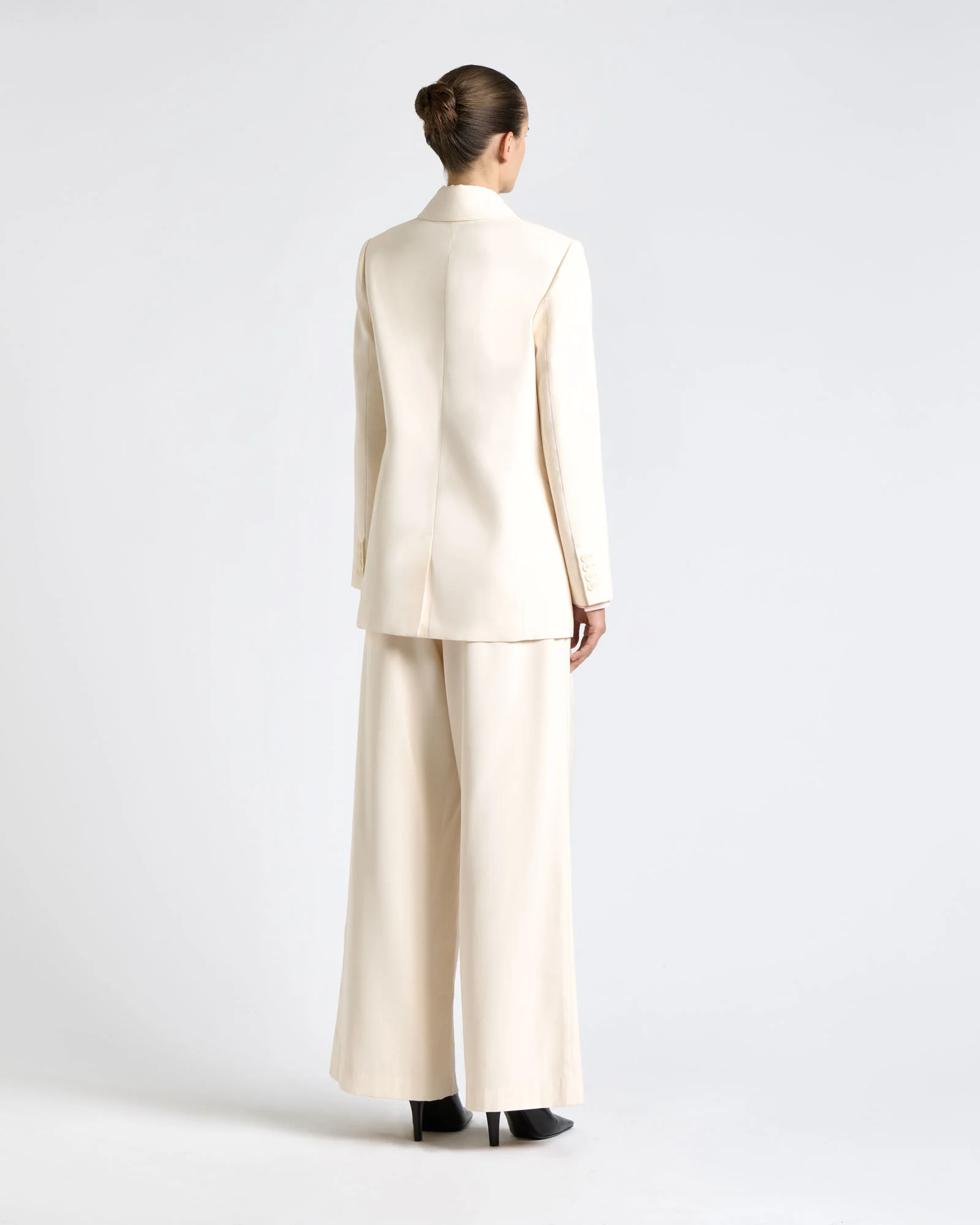 Dew Viscose Twill Double Breasted Blazer