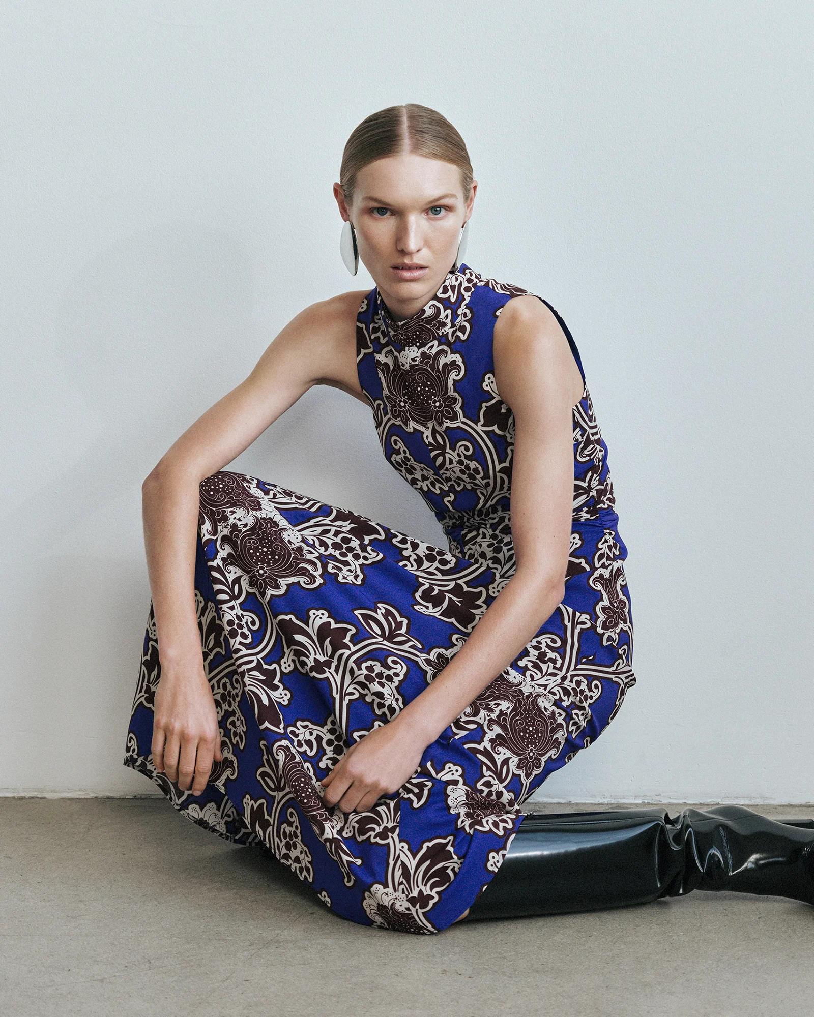 Oasis Serenade Gathered Maxi Dress