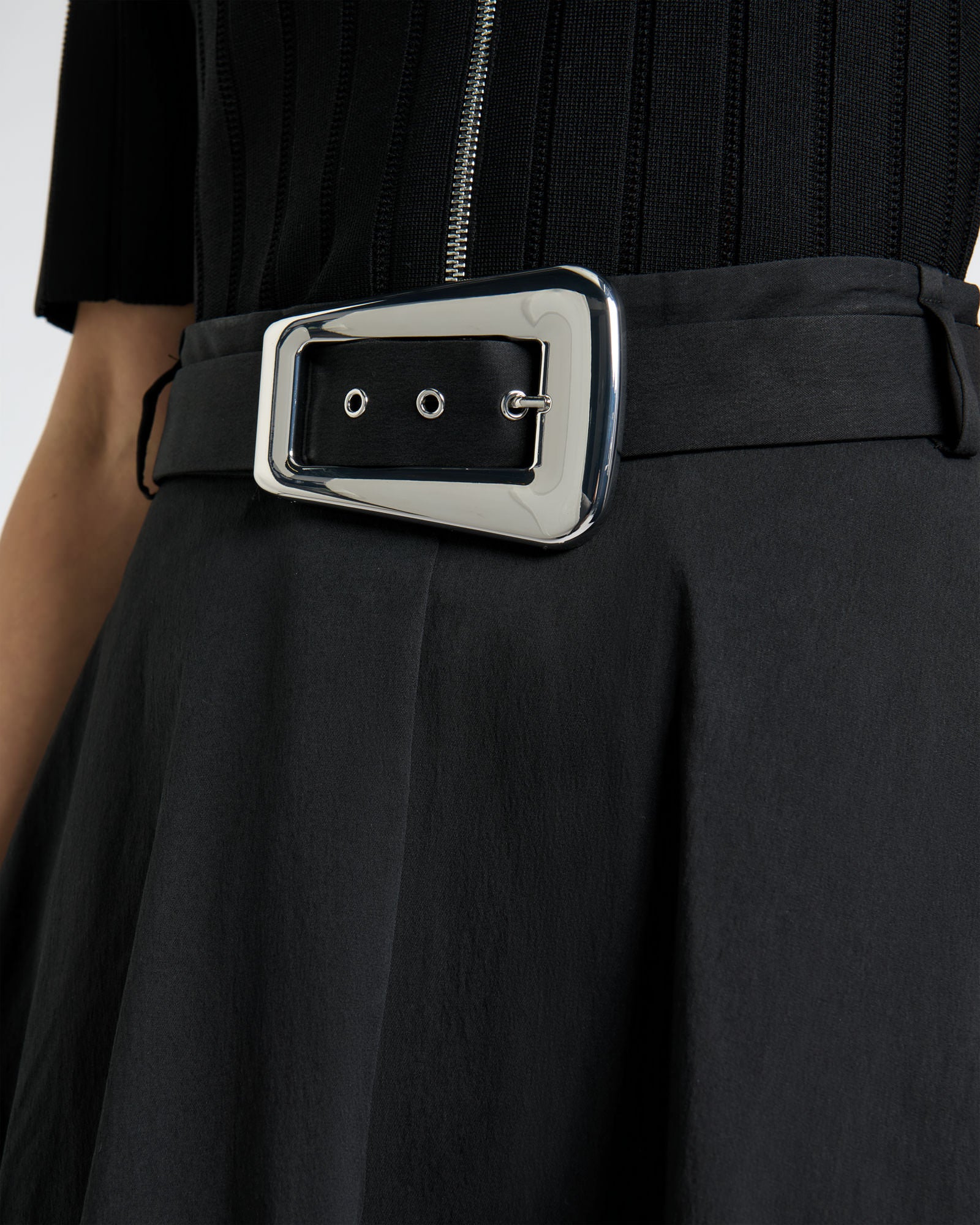 Good Earth Cotton Midi Circle Skirt