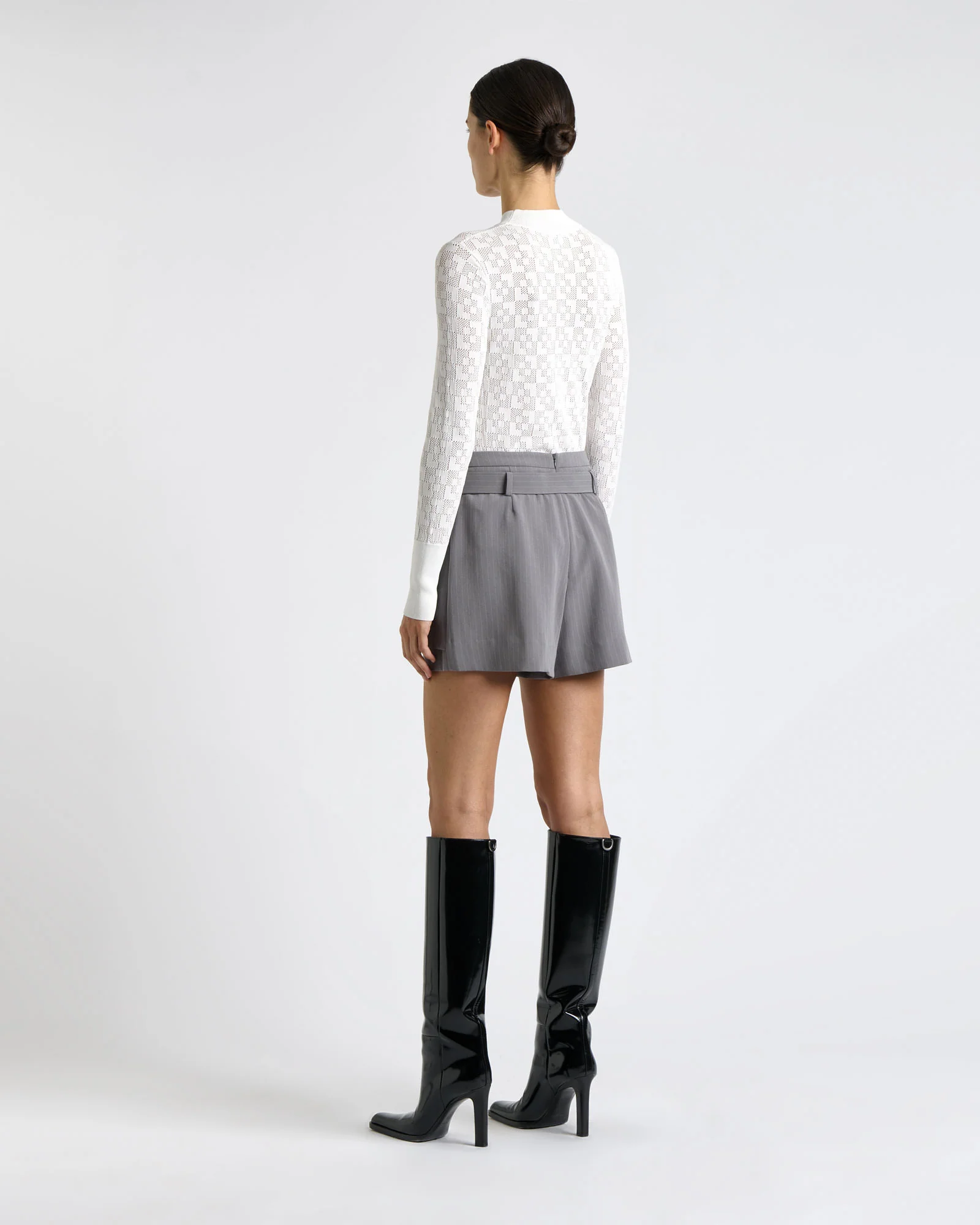 Geo Lace Knit