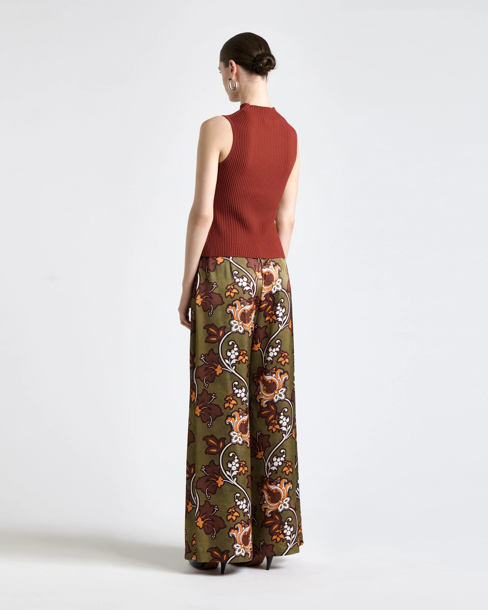 Reverie Satin Wide Leg Pant