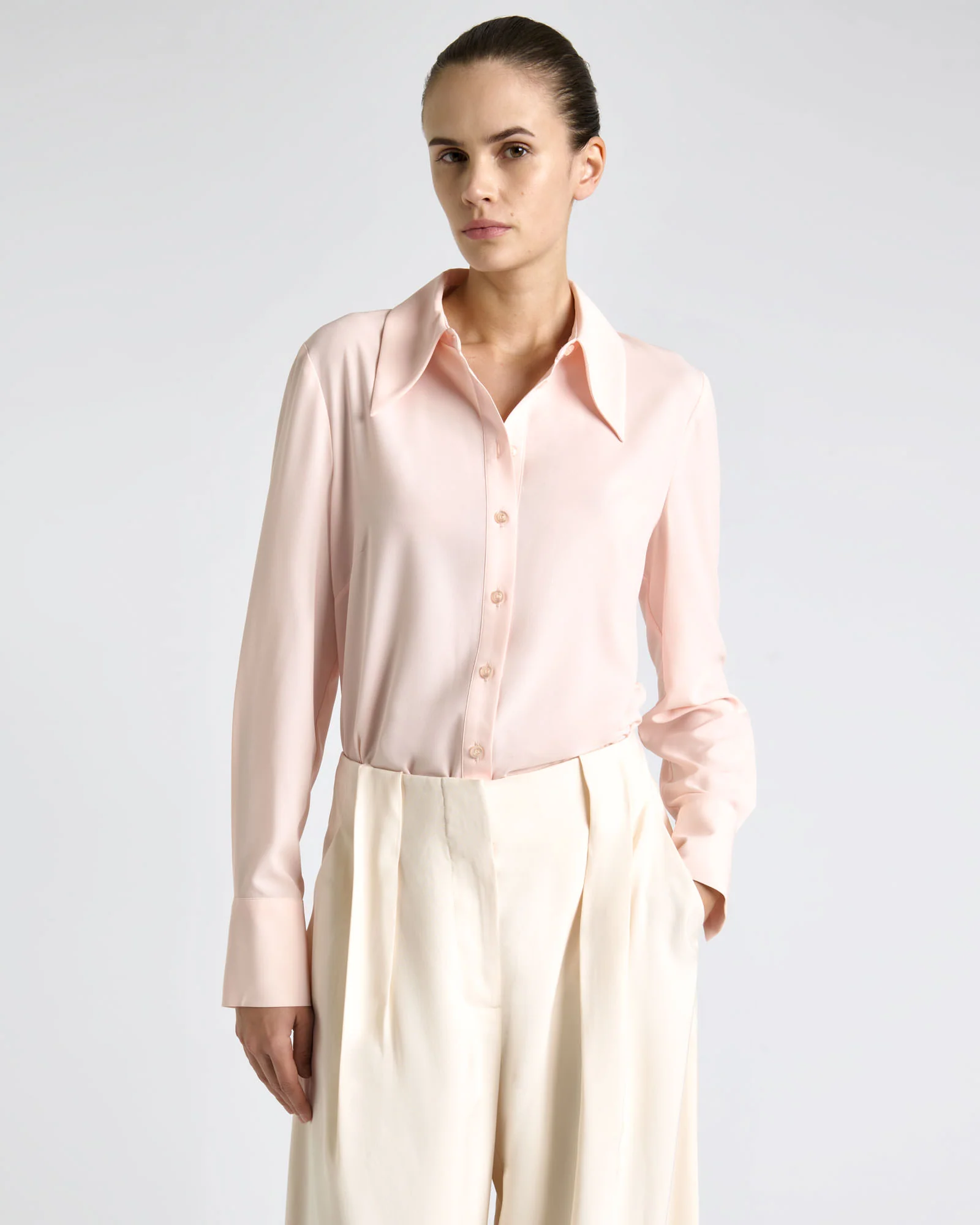 Recycled Georgette Shirt