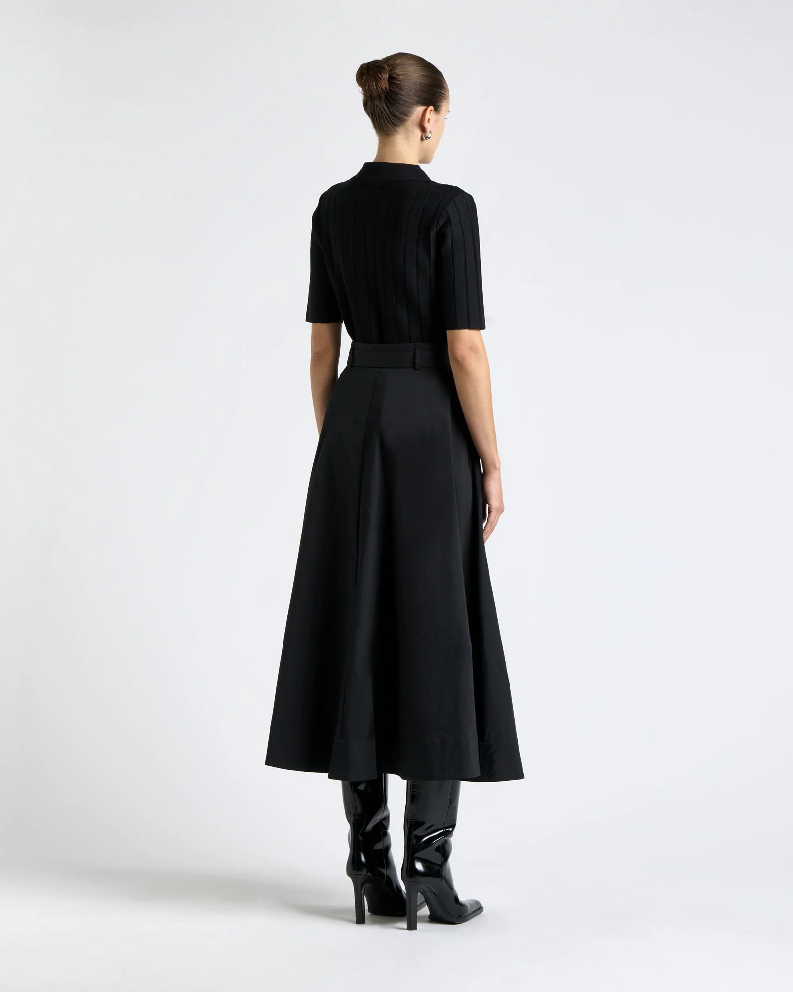 Good Earth Cotton Midi Circle Skirt