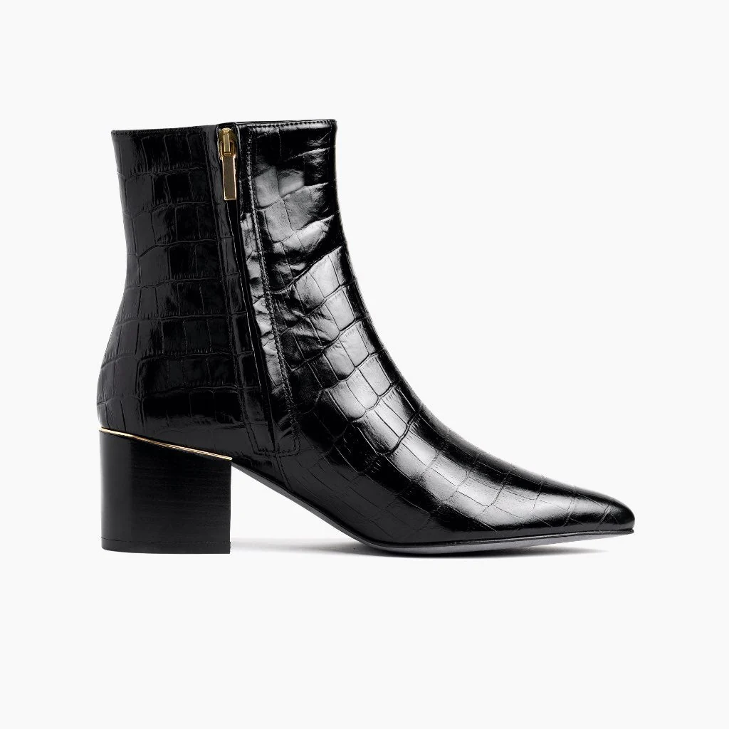 Luna | Black Croco