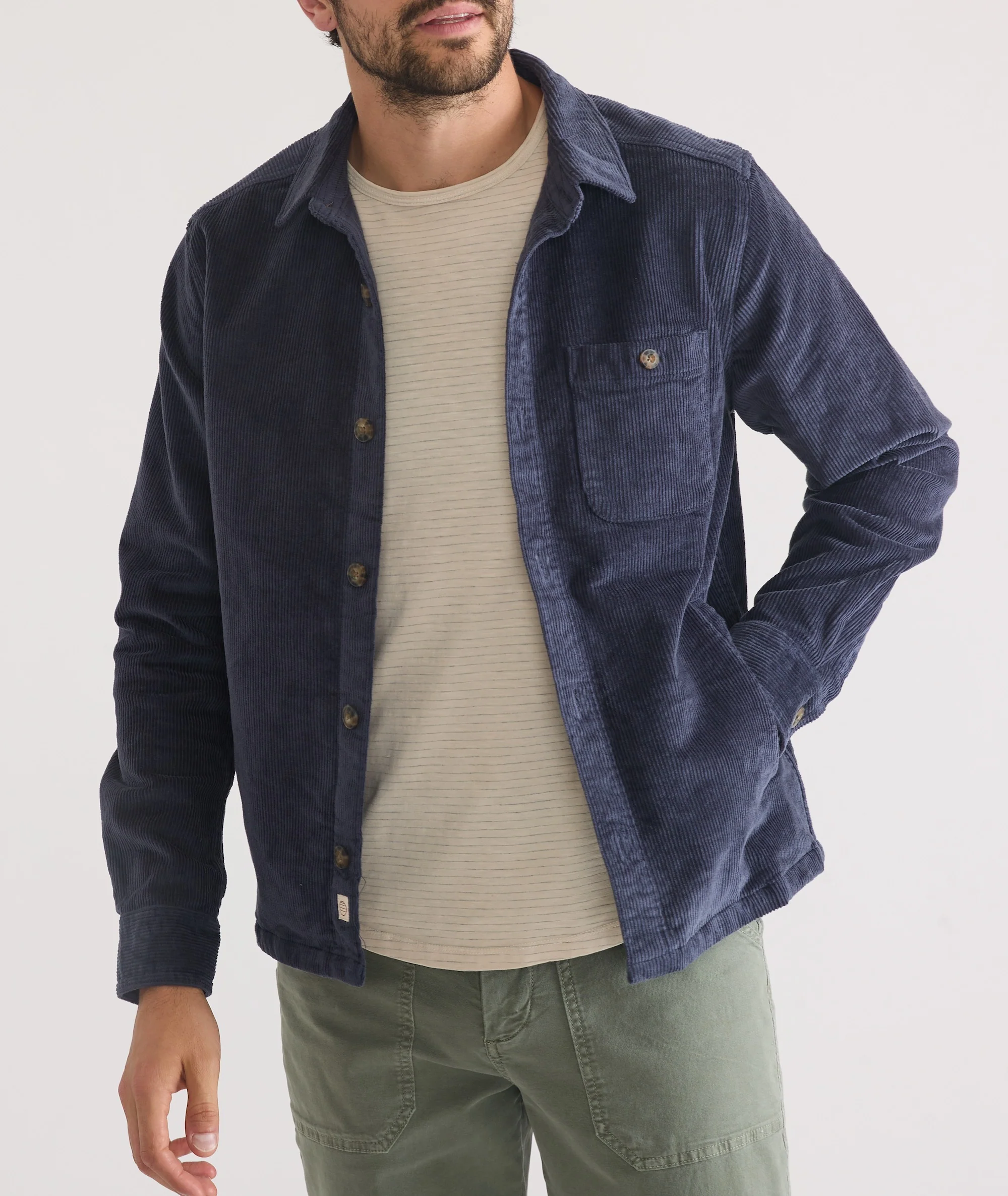 Max Stretch Corduroy Overshirt