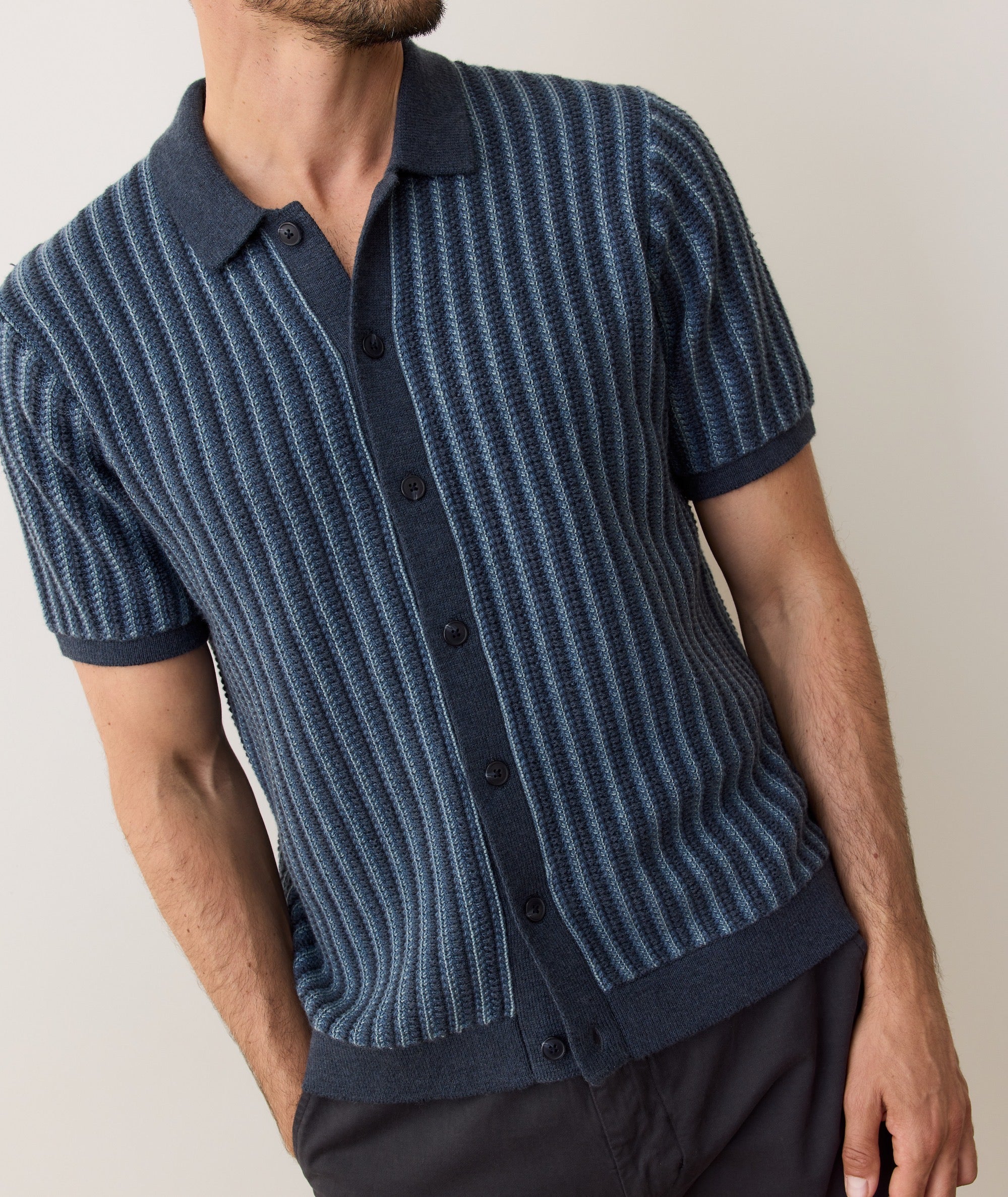 Graham Sweater Button Down