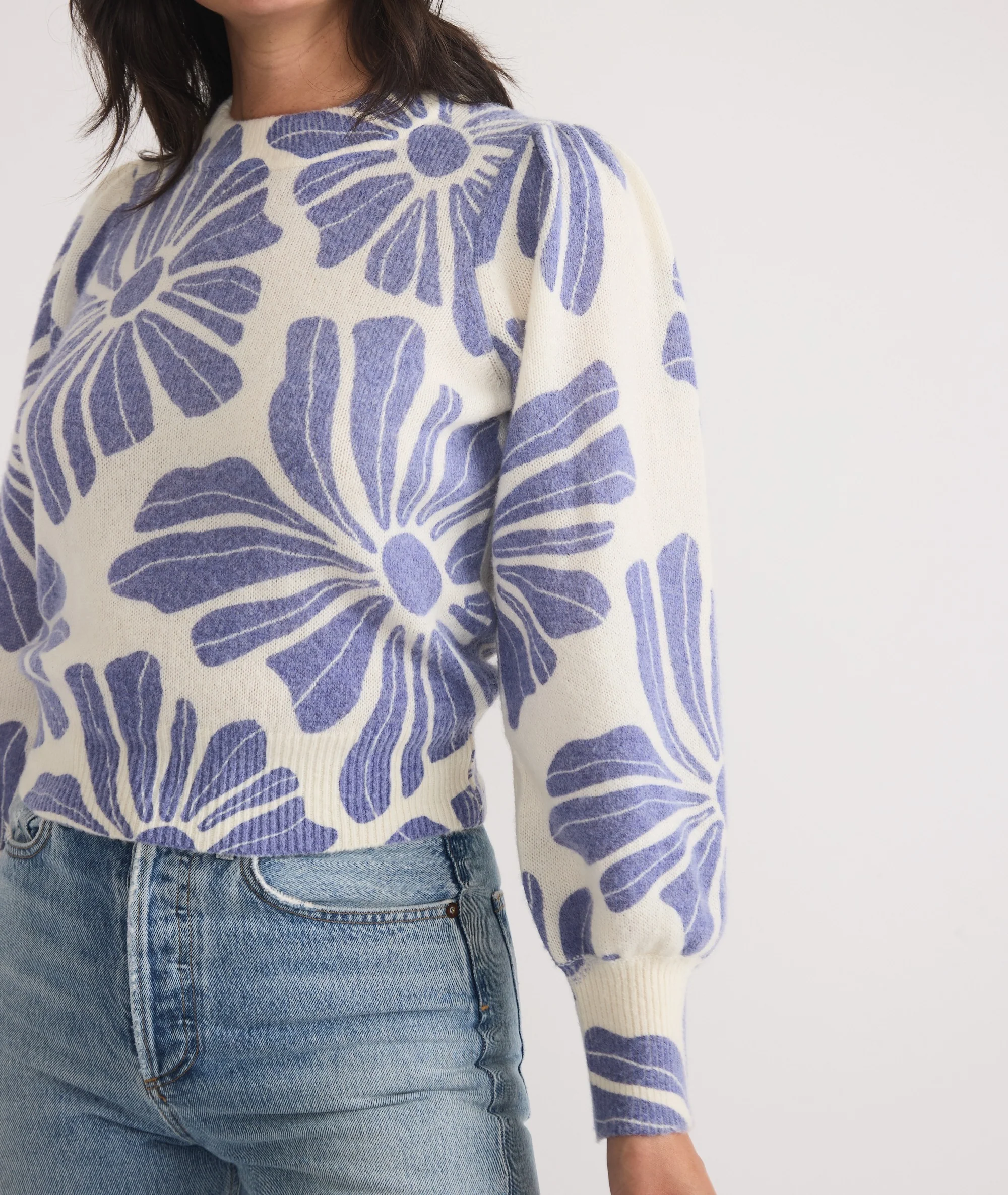 Alma Puff Sleeve Sweater