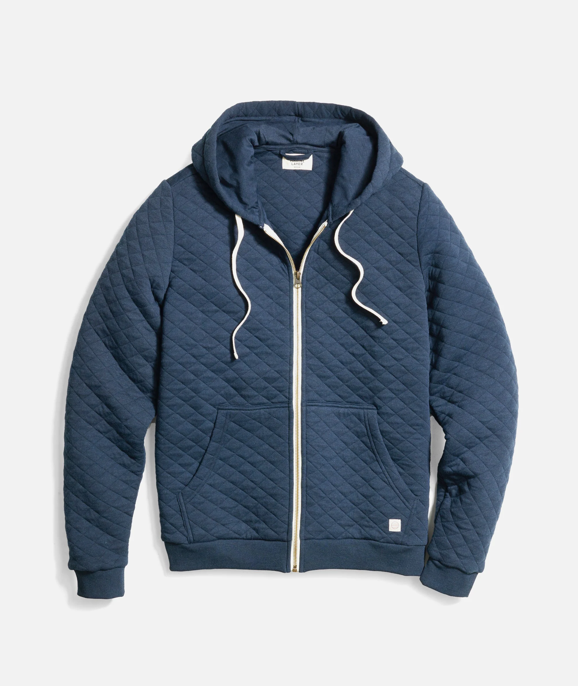 Custom Cut & Sew Corbet Quilted Full Zip Hoodie