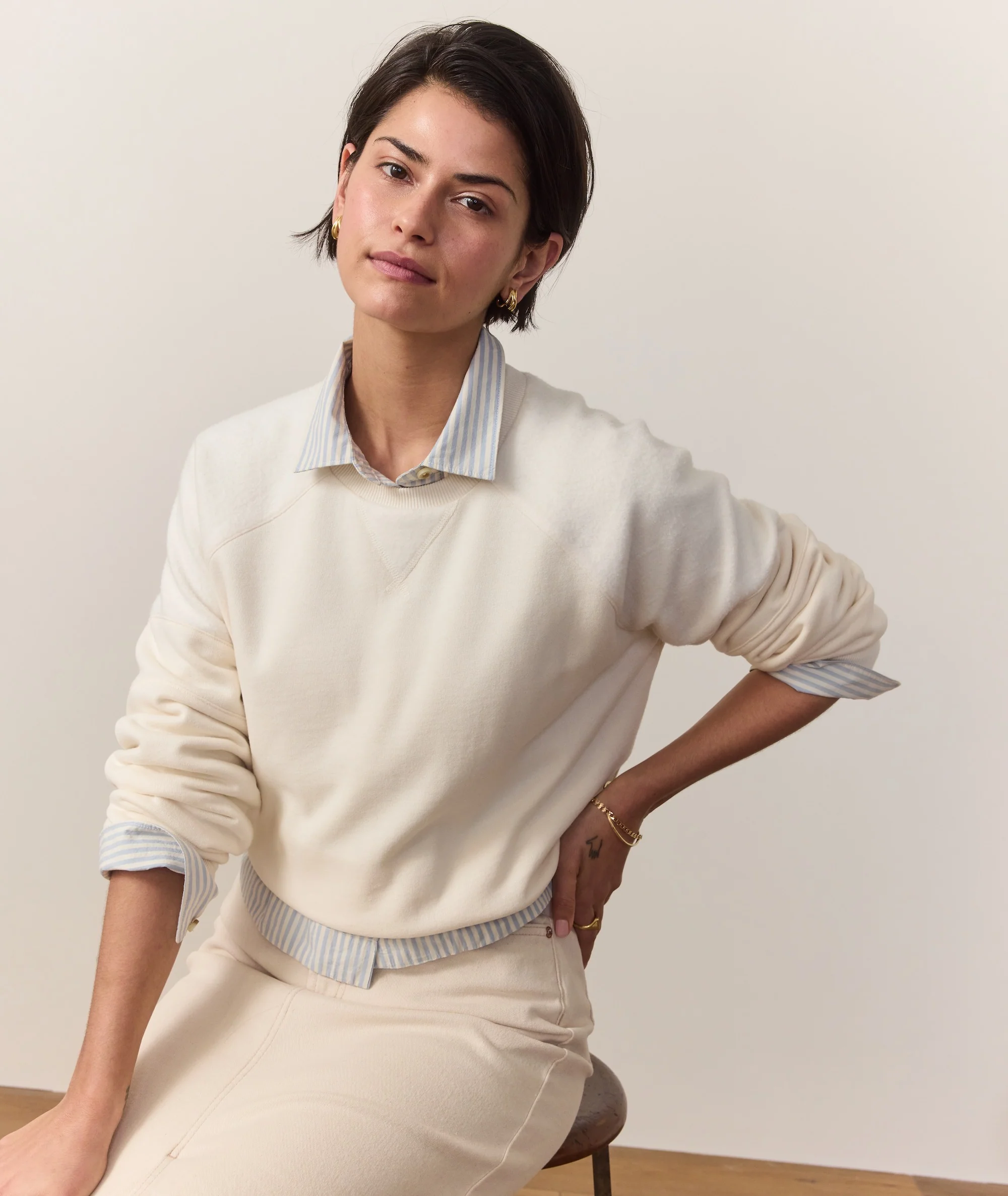 Cloud 9 Fleece Crop Sweatshirt